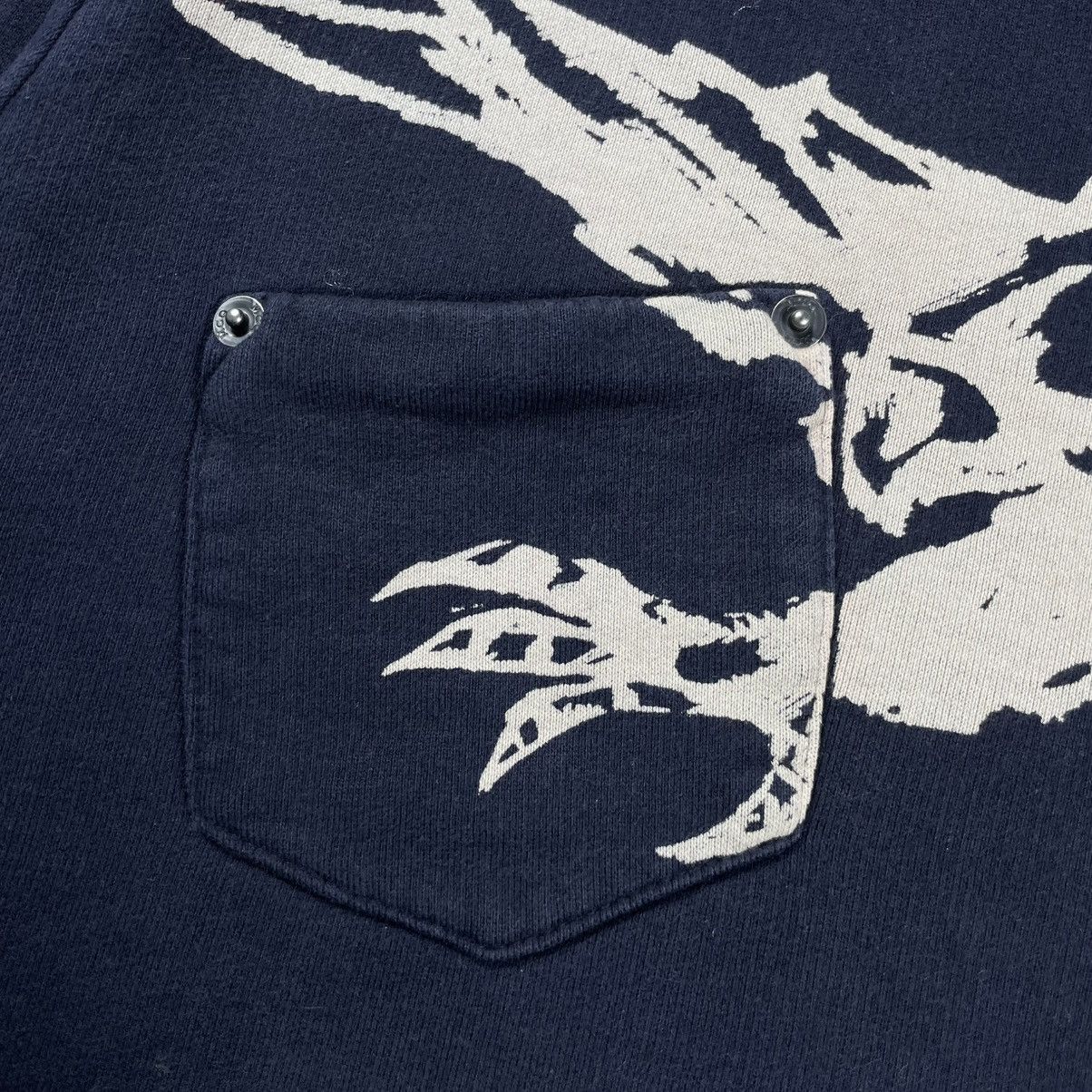 Alexander McQueen ALEXANDER MCQUEEN EAGLE DOUBLE POCKET SWEATSHIRT Size US L / EU 52-54 / 3 - 4 Thumbnail