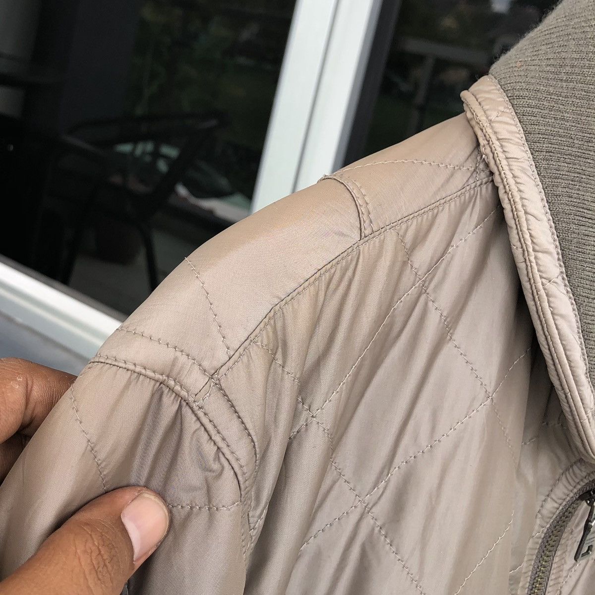 Burberry Burberry Black Label Diamond Quilted Bomber Jacket Size US M / EU 48-50 / 2 - 18 Thumbnail
