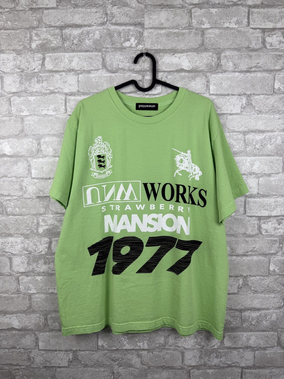 Strawberry × Unwanted Unwanted Strawberry Mansion UNWWORKS 1977 Tee Size US M / EU 48-50 / 2 - 1 Thumbnail