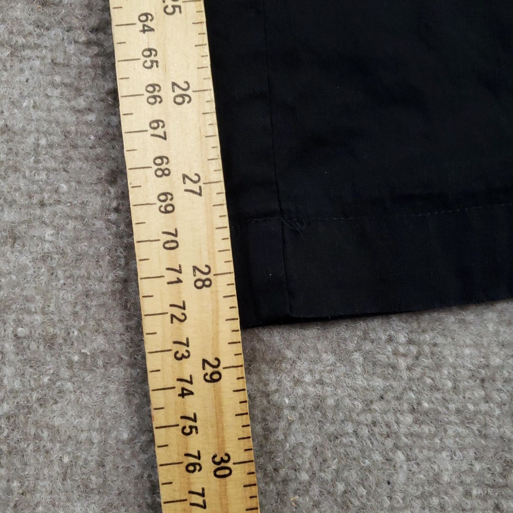 Eileen Fisher Eileen Fisher Wide Leg Dress Pants Womens 10 Black Zip Closure Italian Fabric Size 32" / US 10 / IT 46 - 3 Thumbnail