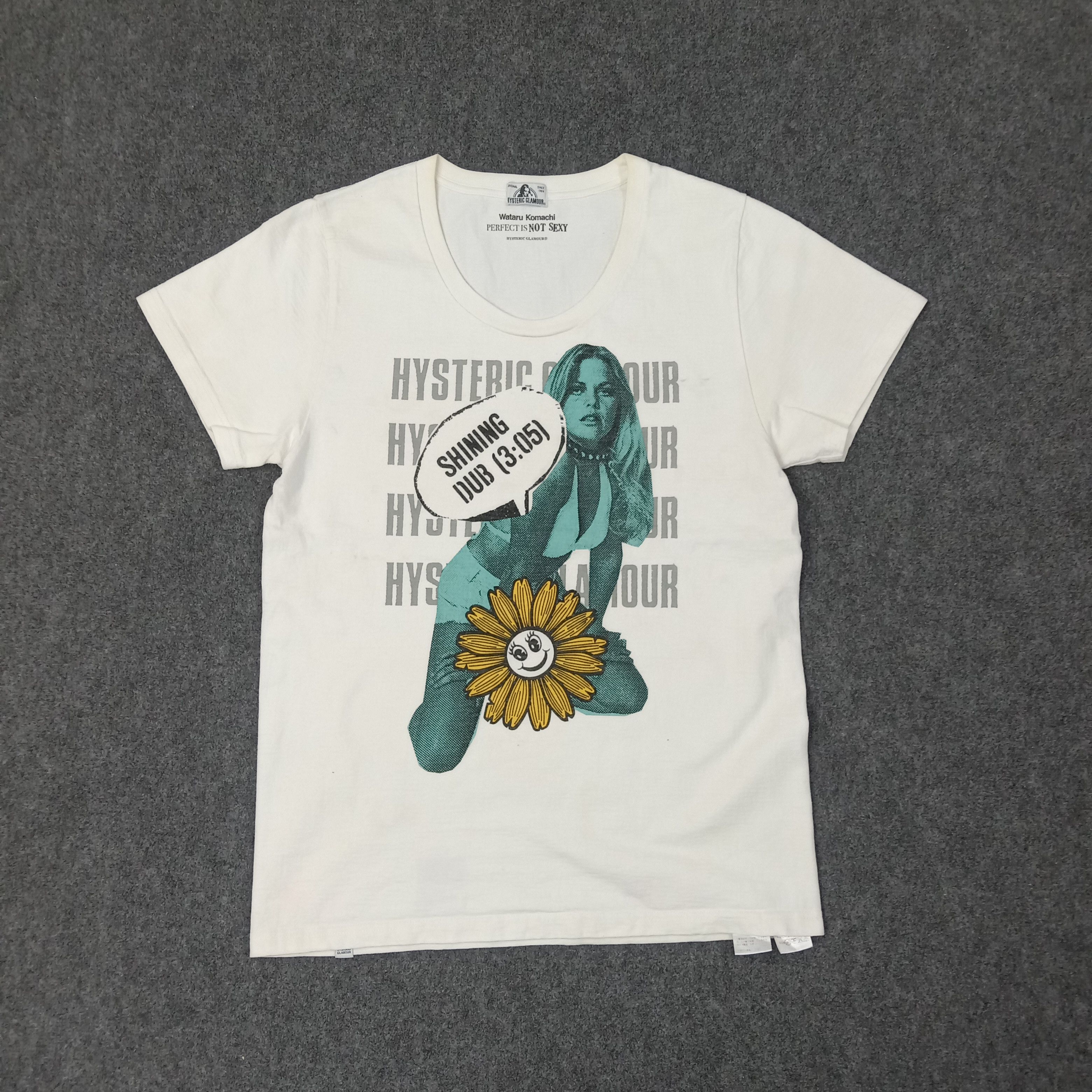 Hysteric Glamour Hysteric Glamour Wataru Komachi Japan Brand Tshirt C223N10 Size US M / EU 48-50 / 2 - 1 Thumbnail