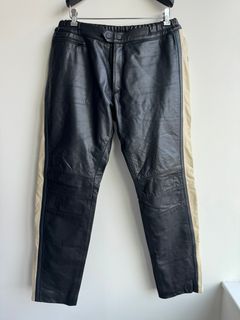 Yeezy Leather Pants | Grailed