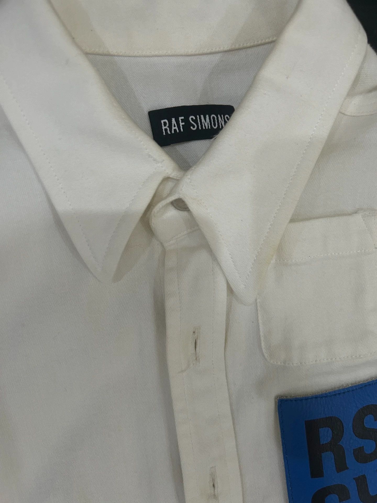 Raf Simons Raf Simons Patch slim shirt-2505 Size US M / EU 48-50 / 2 - 2 Thumbnail