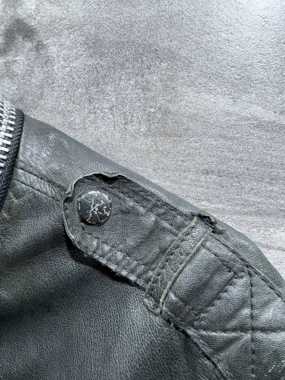 Allsaints Allsaints Postnoon Leather Button Up Shirt Jacket Size L Size US L / EU 52-54 / 3 - 11 Thumbnail