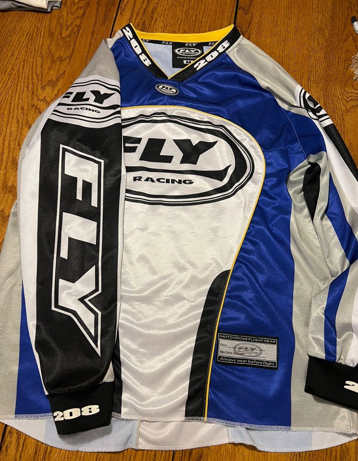 NASCAR Fly Racing Motocross Longsleve Size US M / EU 48-50 / 2 - 1 Thumbnail