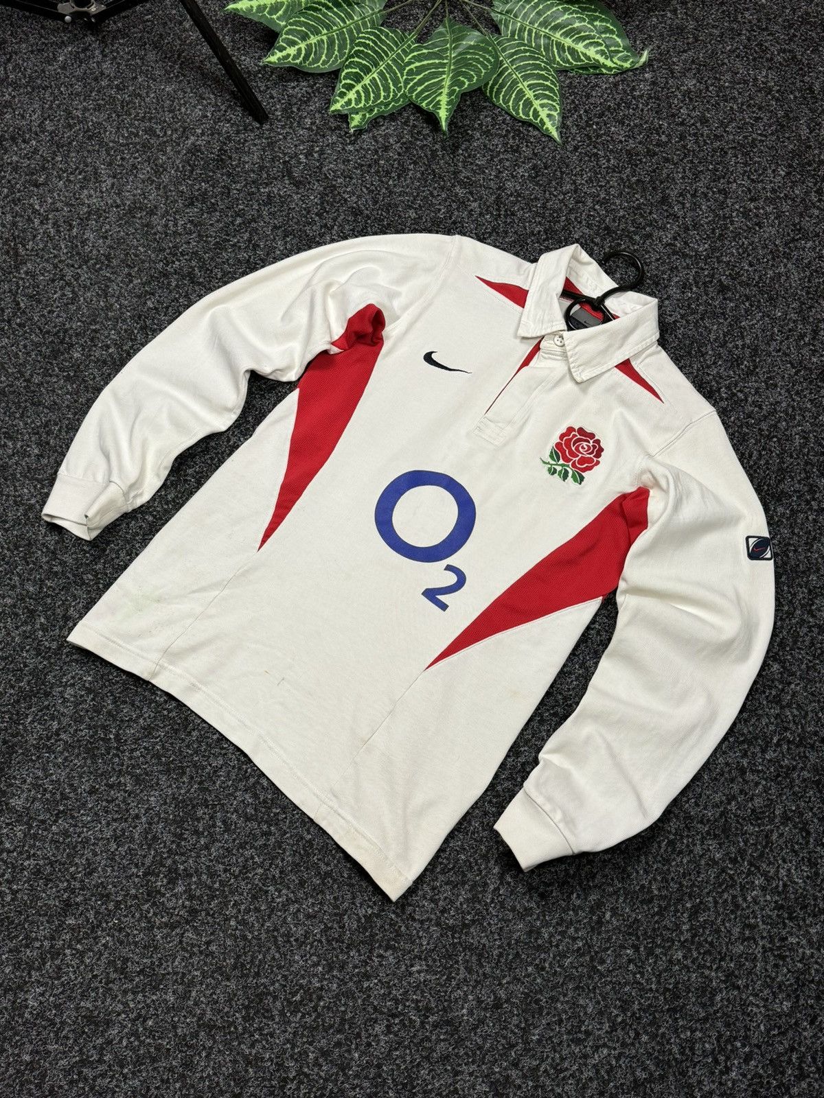 Nike Nike England 🏴󠁧󠁢󠁥󠁮󠁧󠁿 Rugby Soccer jersey vintage Size US S / EU 44-46 / 1 - 1 Thumbnail