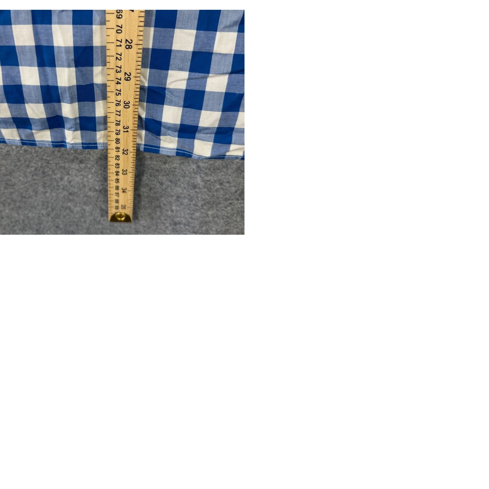 Vintage L.L.Bean Shirt Mens XLT Blue White Checked Traditional Fit Short Sleeve Outdoor Button-Up Shirt Size US XL / EU 56 / 4 - 9 Thumbnail