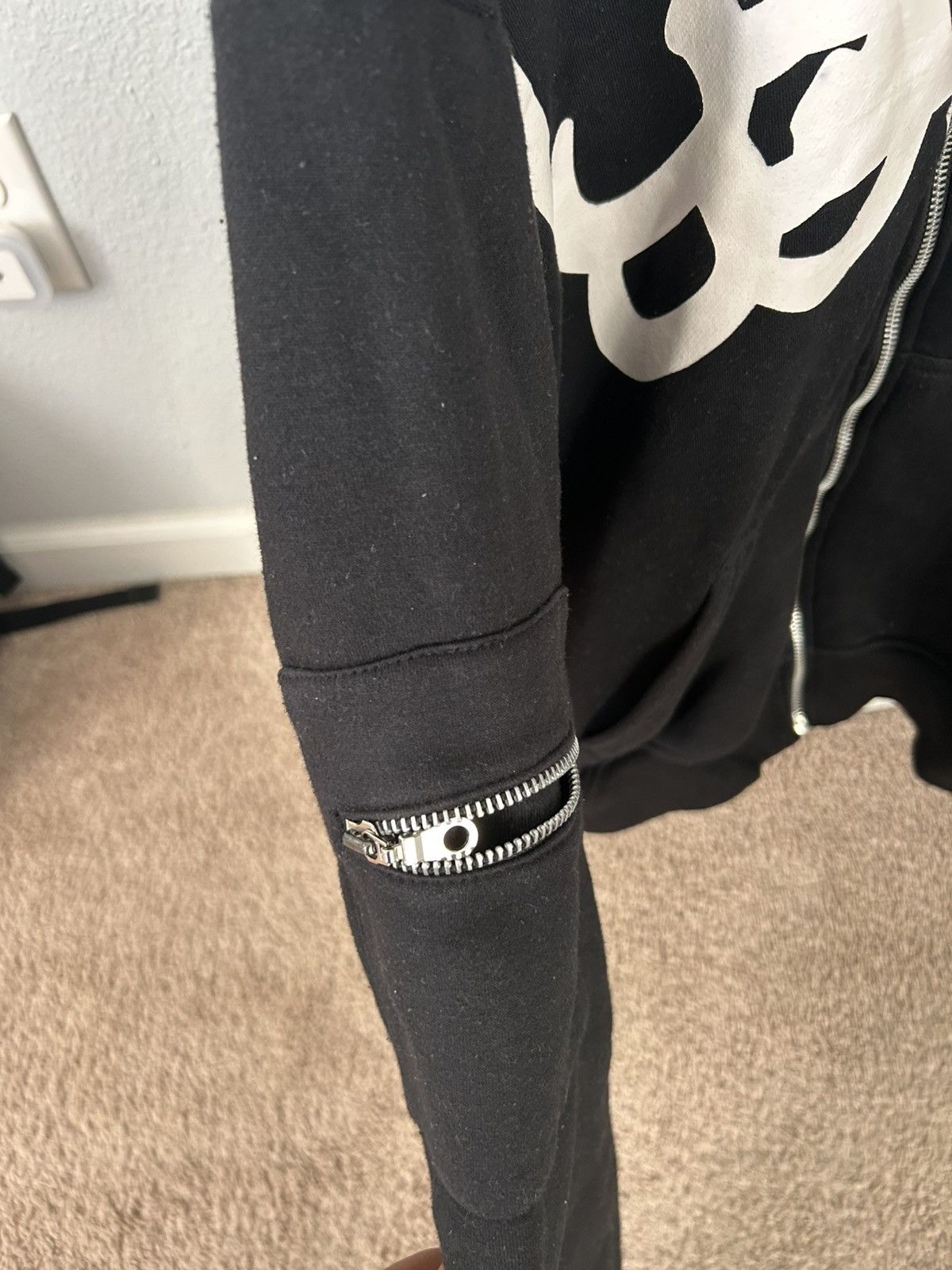 Highest Tendencies Highest Tendencies Full Zip Hoodie Black White Graphic Size US L / EU 52-54 / 3 - 4 Thumbnail