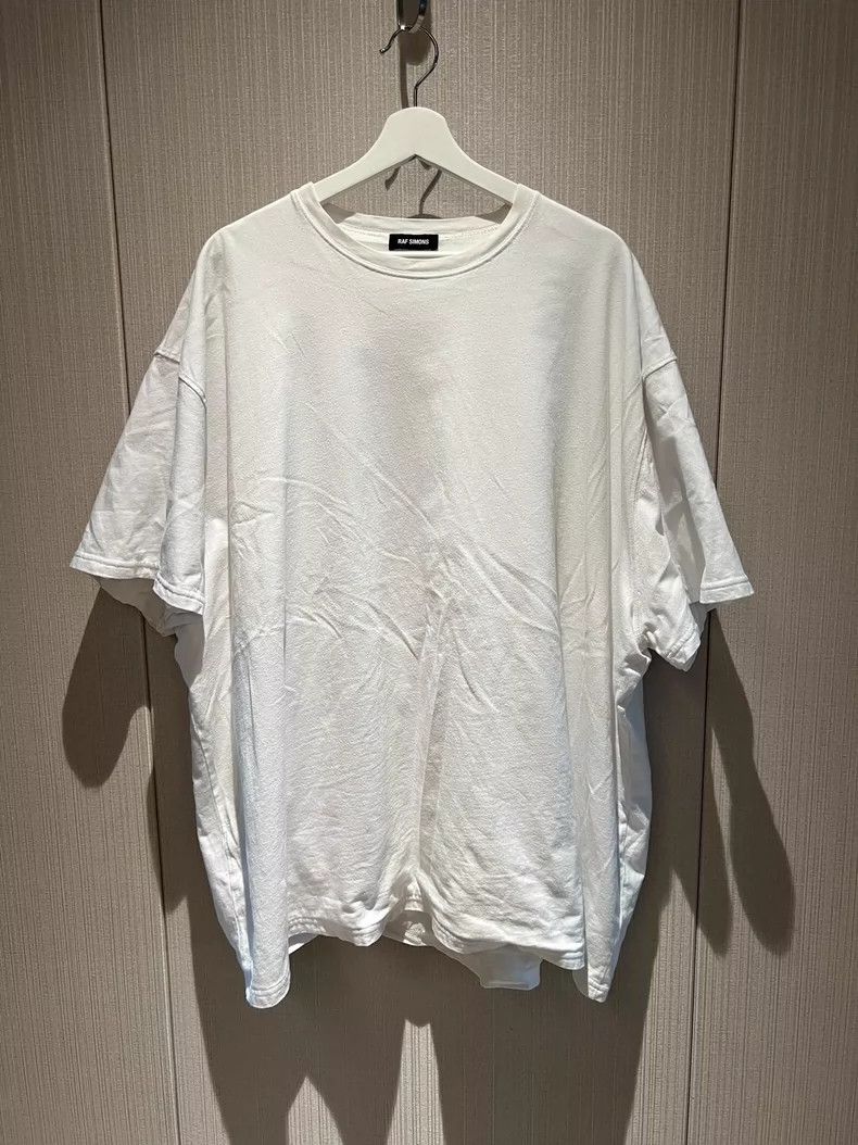 Raf Simons SS19 Layered White T-Shirt L Size