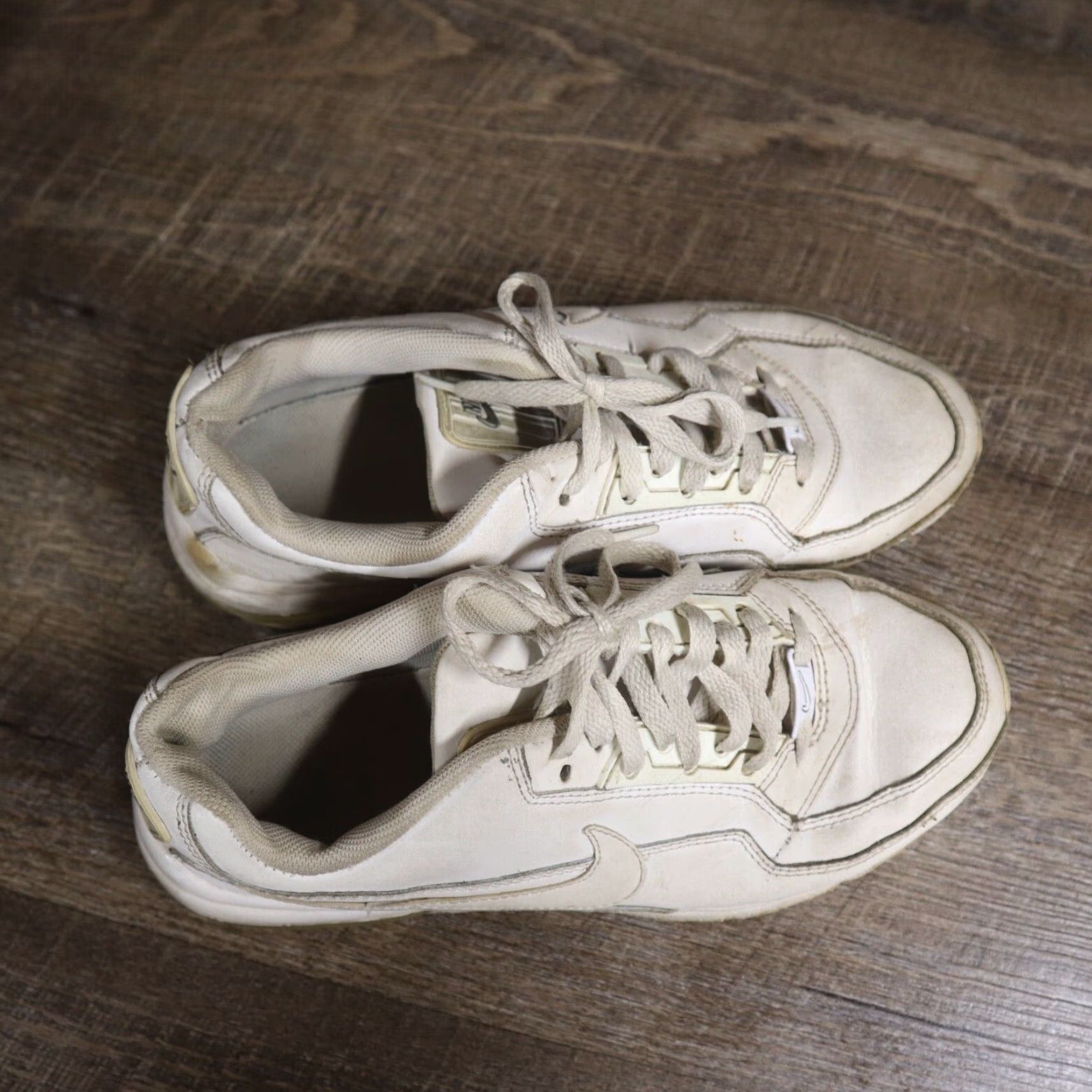 Nike Nike Air Max Running Shoes White 316376-111 Low Top Lace Up Sneakers Men's 9.5 Size US M / EU 48-50 / 2 - 6 Thumbnail