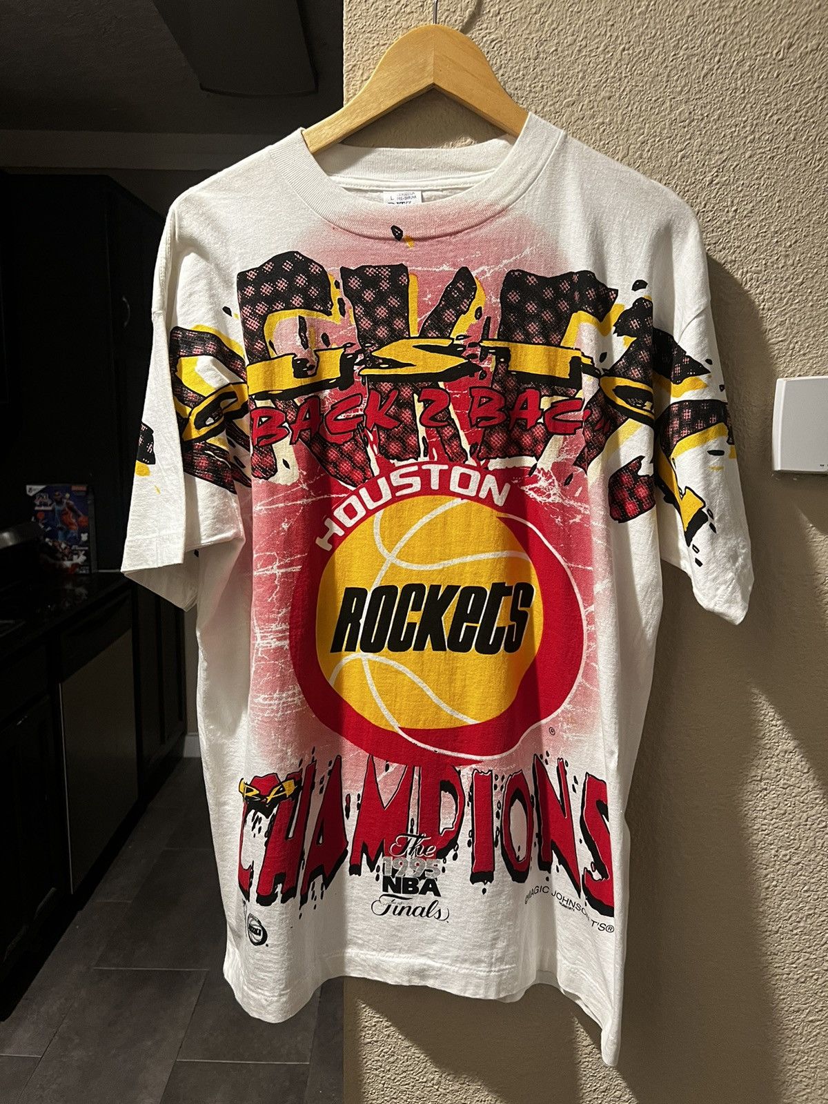 image of NBA x Vintage Houston Rocket, Men's (Size XL)