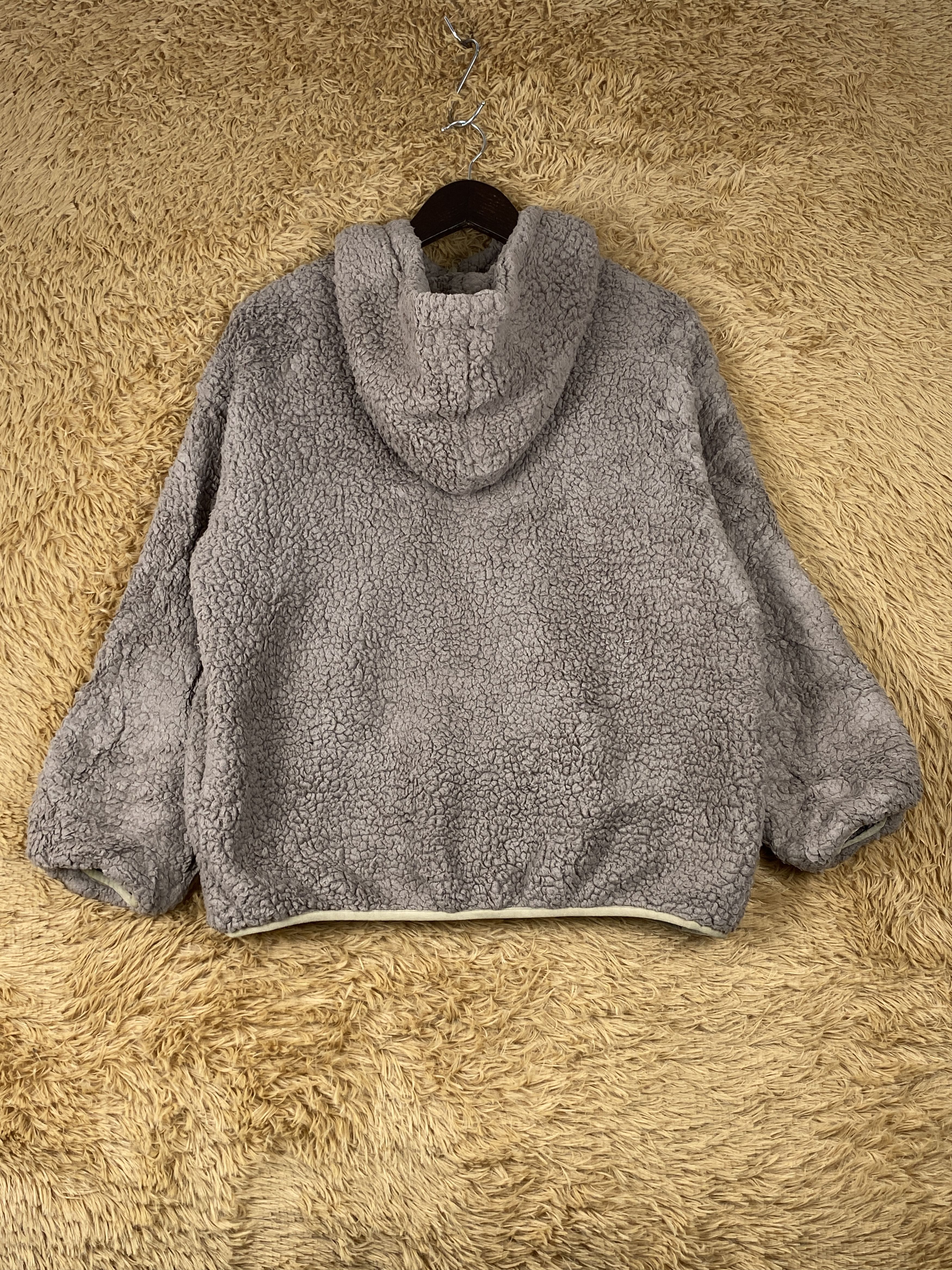 Japanese Brand Vintage Japanese Brand Hoodie Sherpa Jacket J1908 Size US L / EU 52-54 / 3 - 5 Thumbnail