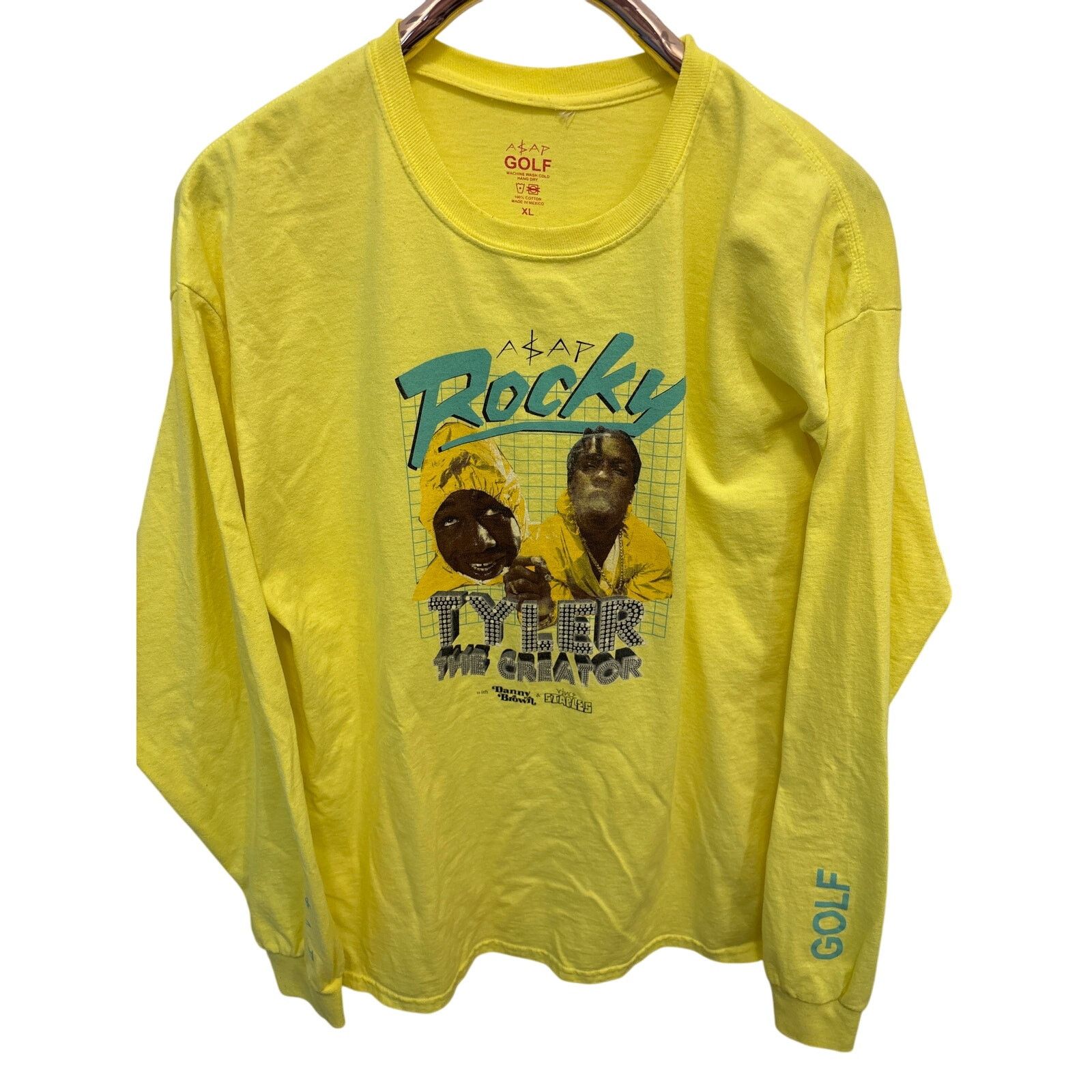 ASAP ROCKEYツアーロンT Asap Rocky Tyler The Creator | Grailed