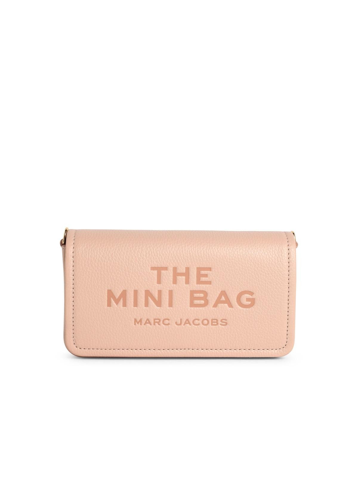 MARC JACOBS (THE) ' The Mini Bag' Pink Leather Bag