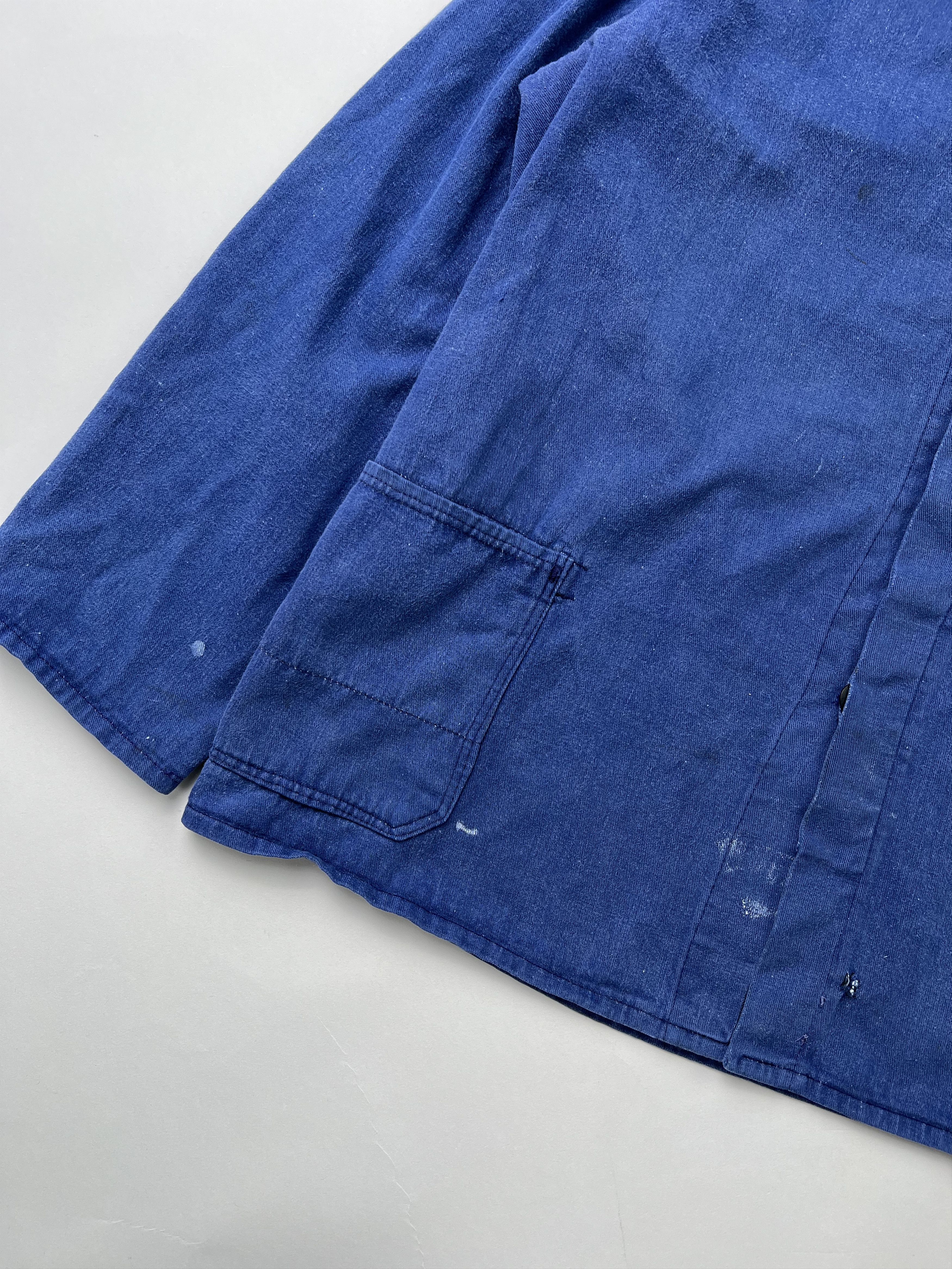 Vintage French Work Chore Jacket Vintage Bleu De Travail Size US M / EU 48-50 / 2 - 3 Thumbnail