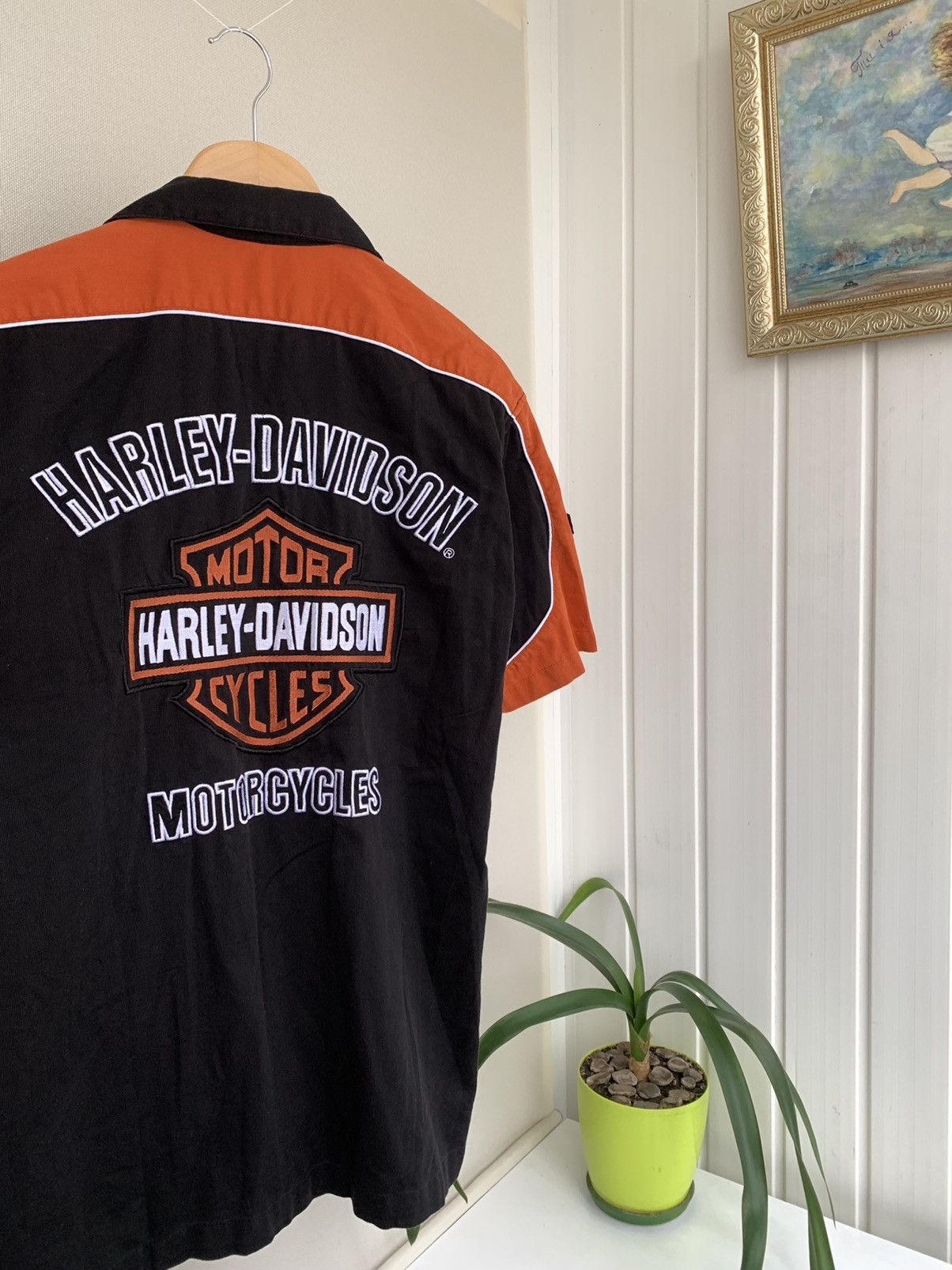 Vintage HARLEY DAVIDSON Big Logo Vintage Button Shirt Men’s Size M Size US S / EU 44-46 / 1 - 6 Thumbnail