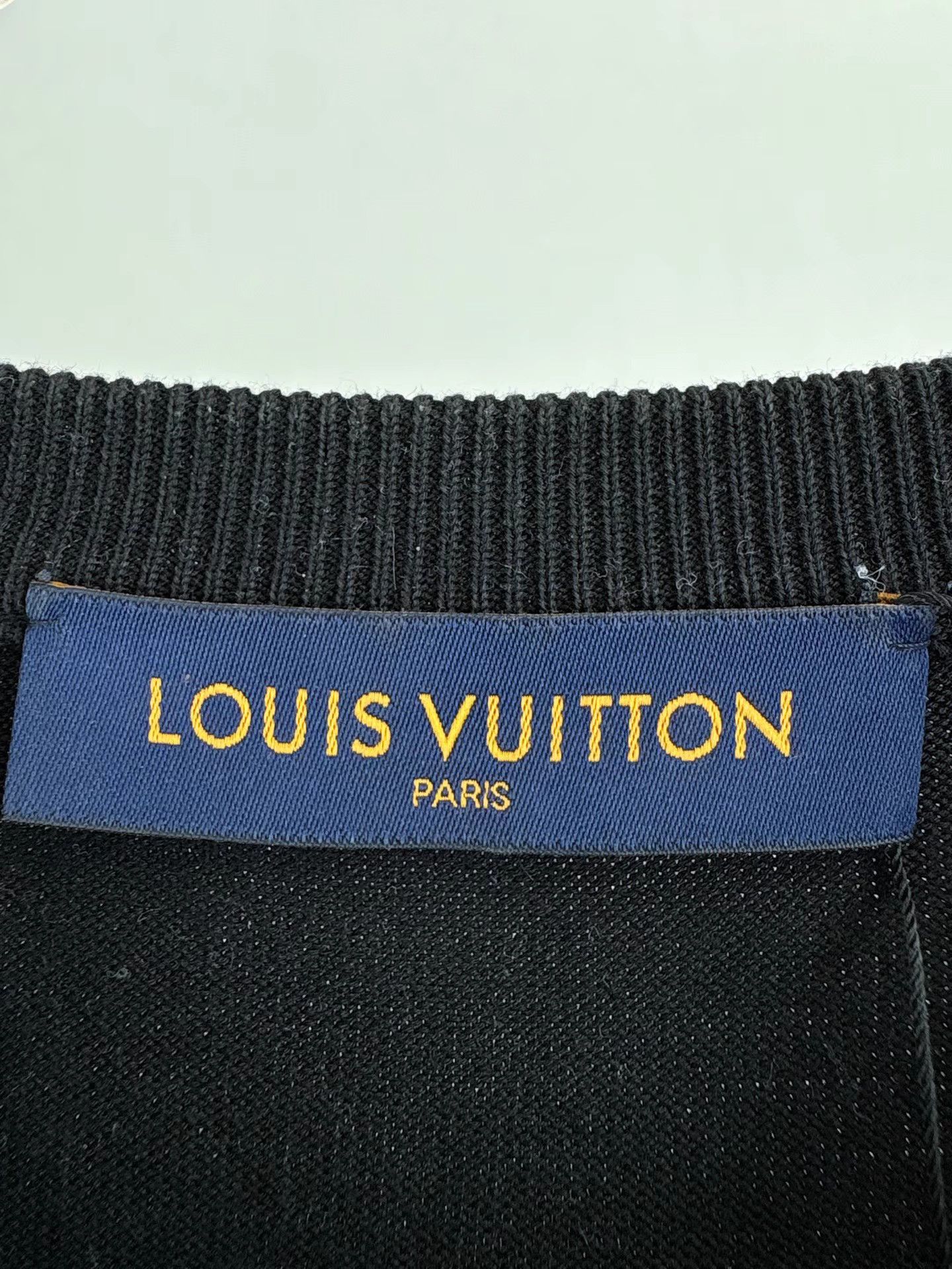 Louis Vuitton LOUIS VUITTON Racing Check Jacquard Knit Short Sleeve K1 Size US XL / EU 56 / 4 - 4 Thumbnail