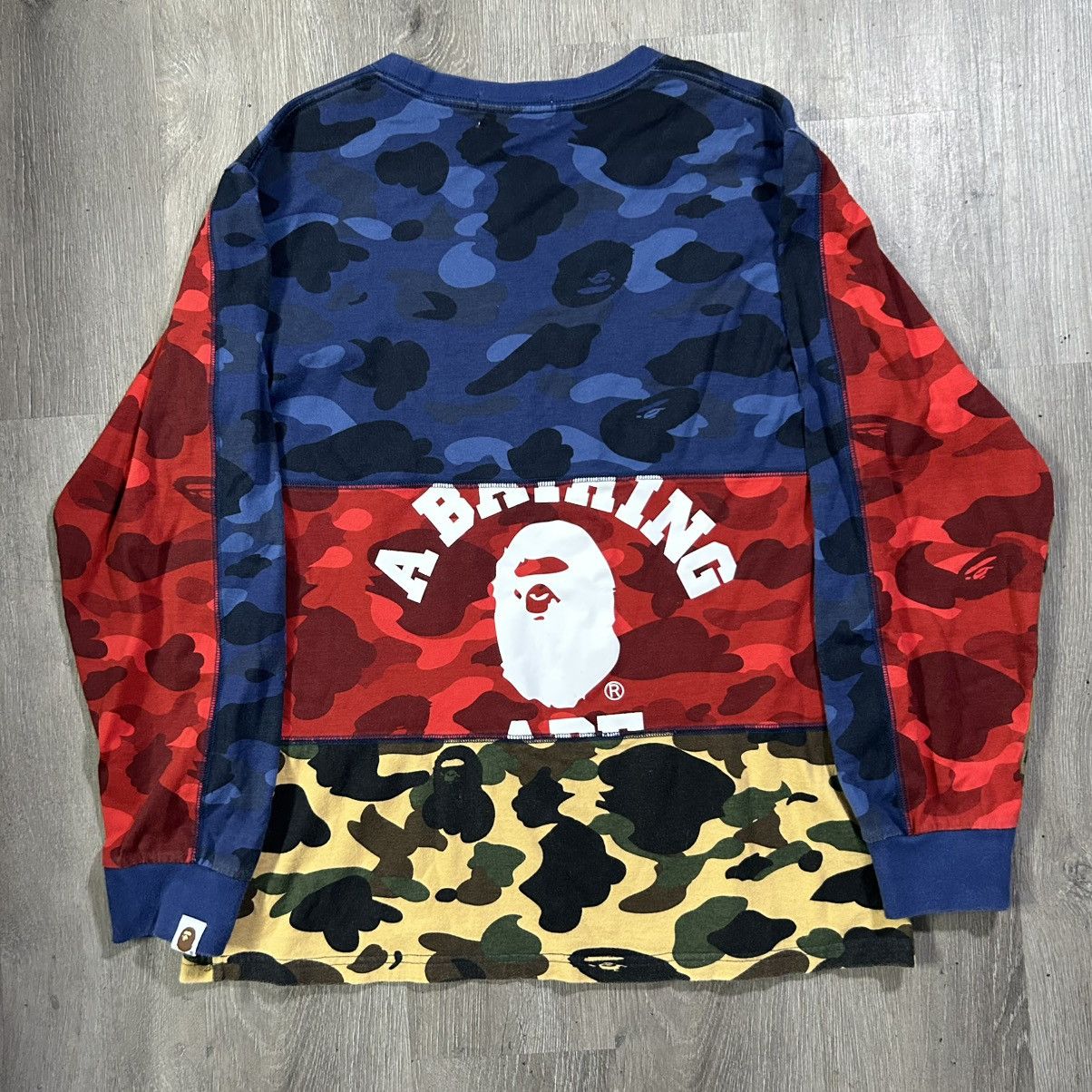 Bape BAPE Long Sleeve T Shirt Size US M / EU 48-50 / 2 - 3 Thumbnail