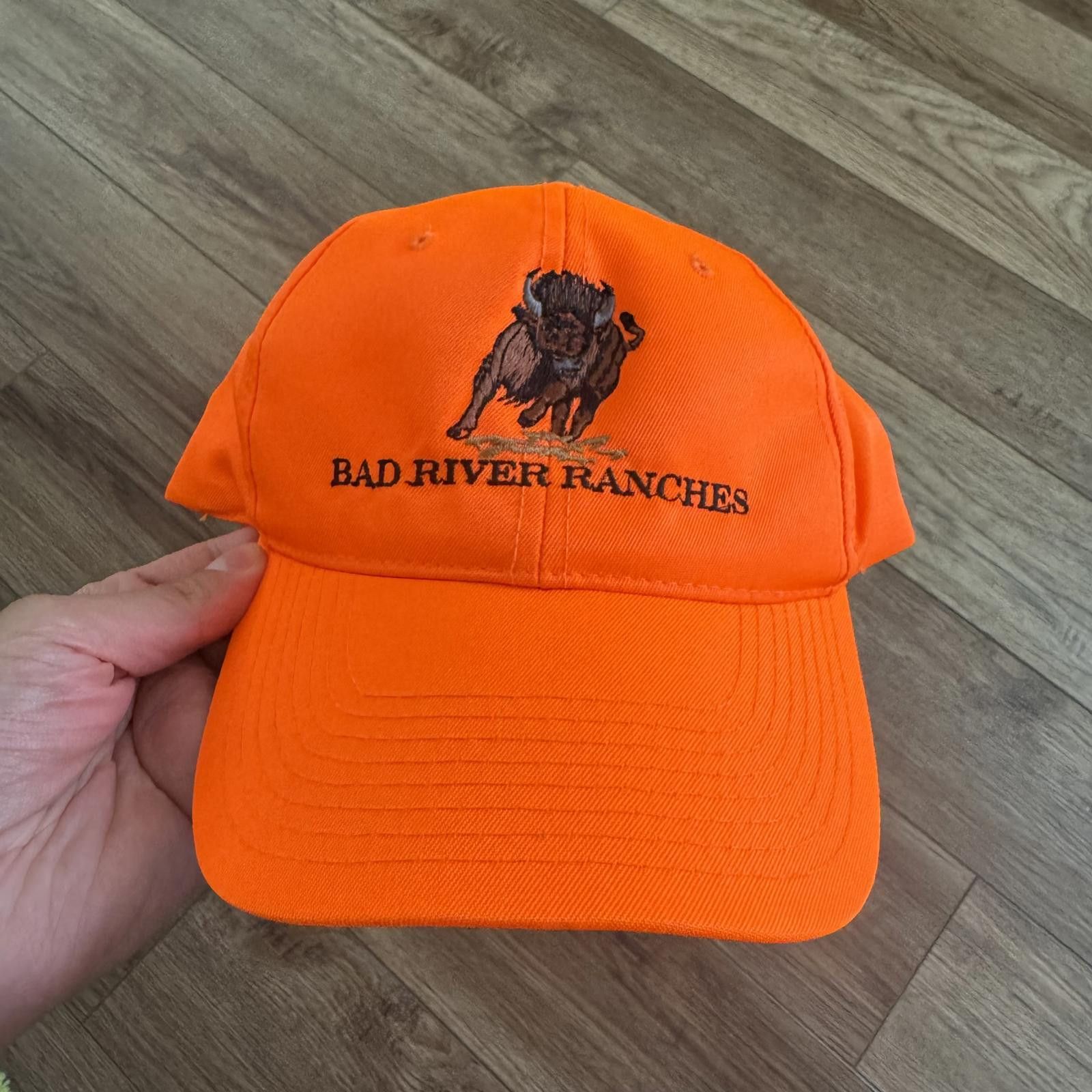 Other Vintage 90s Orange Western Ranch Baseball Snapback Hat Size ONE SIZE - 1 Thumbnail