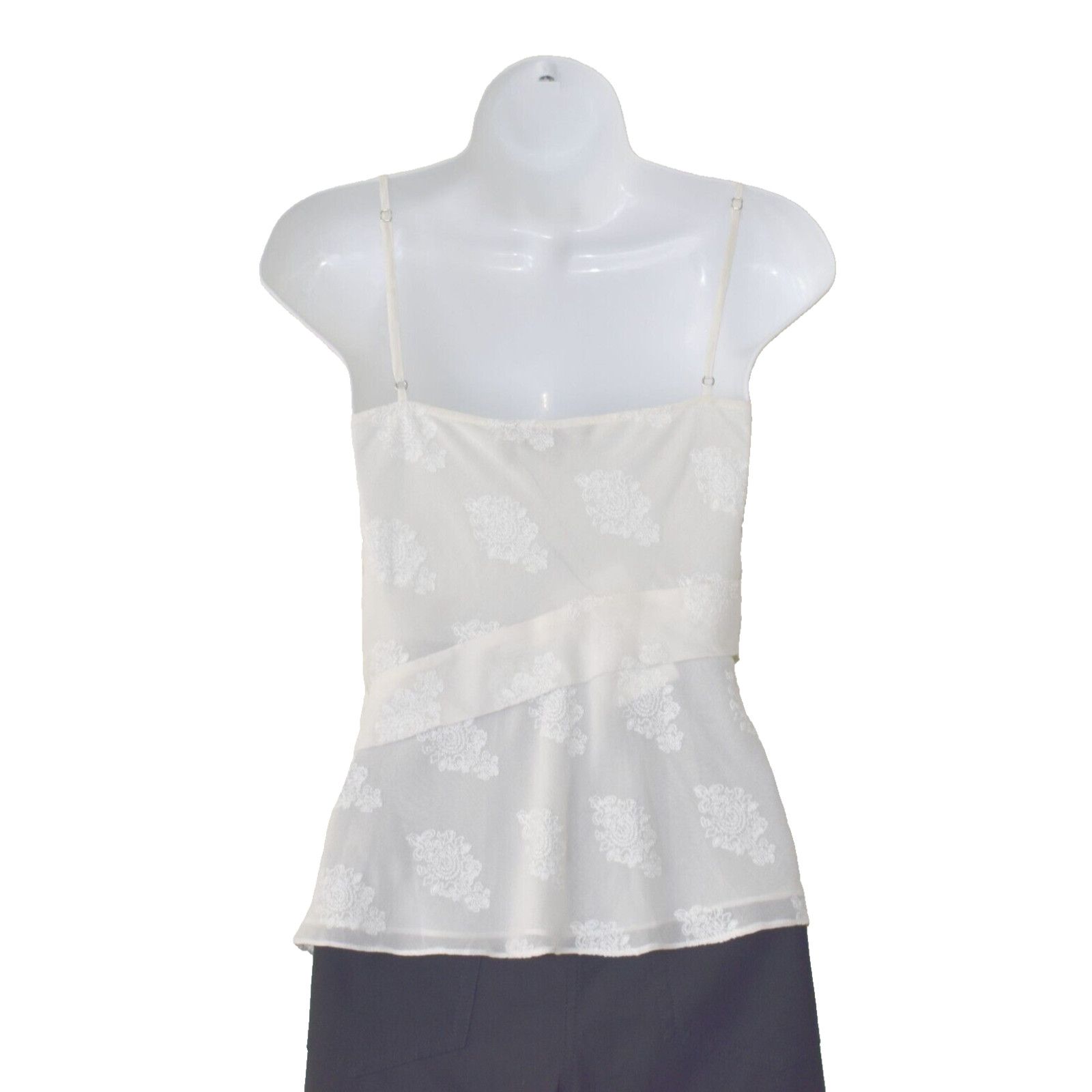 Theory NWT THEORY Coastal Georgette Crossover Camisole Top S $275 Size S / US 4 / IT 40 - 2 Thumbnail