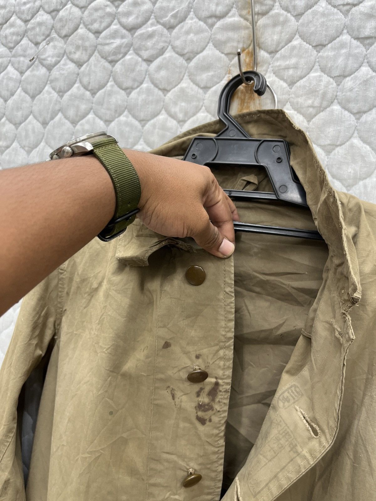 Vintage 🔥🔥🔥STEALS VTG 40’s JAPANESE MILITARY JACKET Size US S / EU 44-46 / 1 - 14 Thumbnail
