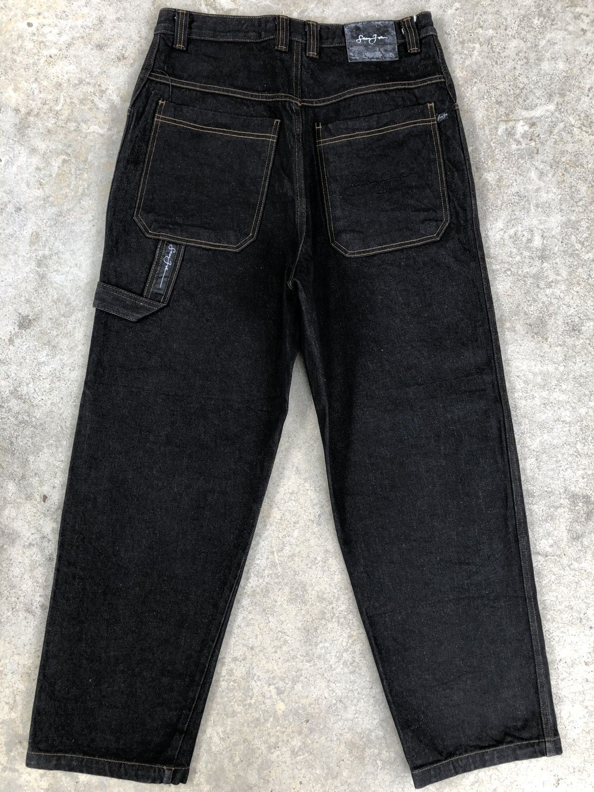 Sean John Sean John Embroidered Baggy Jeans Carpenter Denim Size US 32 / EU 48 - 2 Thumbnail