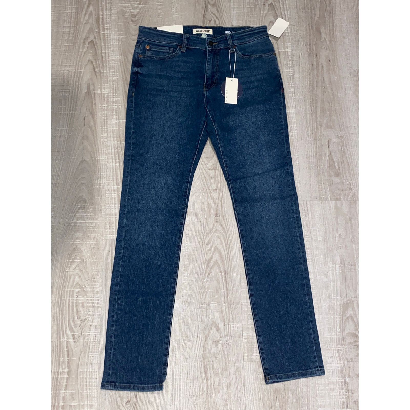 Warpweft Company NEW WARP + WEPT 29 x 32 Tokyo Skinny Jeans Men Size US 29 - 1 Thumbnail