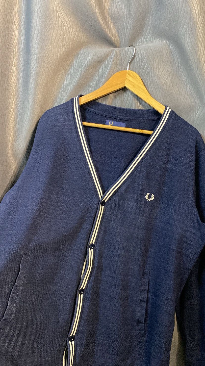 Designer × Fred Perry FRED PERRY CLASSIC CARDIGAN JAPAN LARGE Size US L / EU 52-54 / 3 - 2 Thumbnail