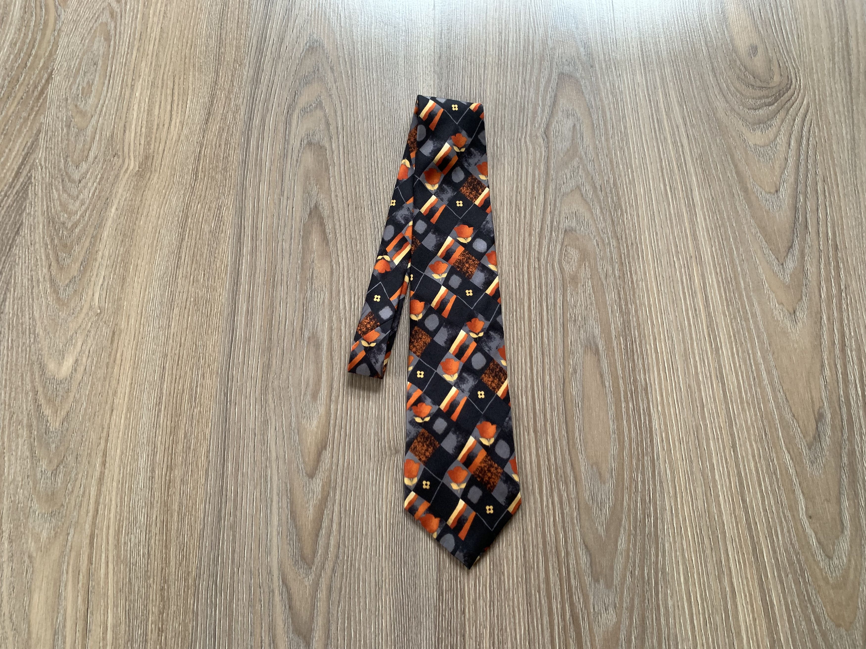 Other Principles Silk Abstract Printed Tie Size ONE SIZE - 1 Thumbnail