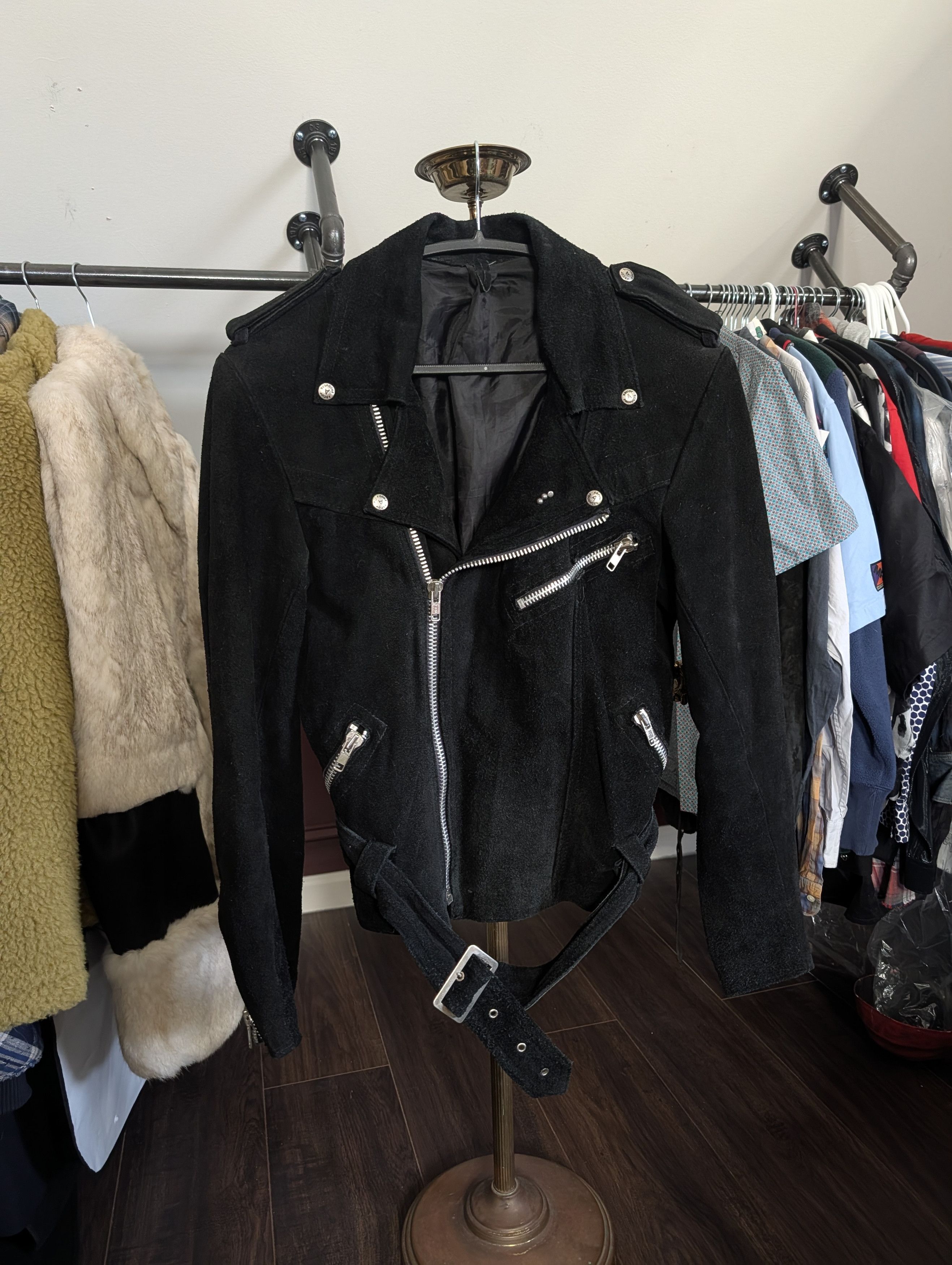 Ascot Chang ASCOT Vtg Australian top dyed leather nubuck biker jkt Size US S / EU 44-46 / 1 - 1 Thumbnail