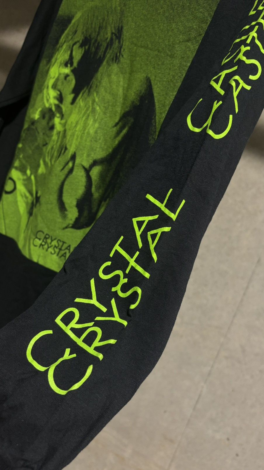 Band Tees Crystal Castles Edith Long Sleeve Size US M / EU 48-50 / 2 - 4 Thumbnail