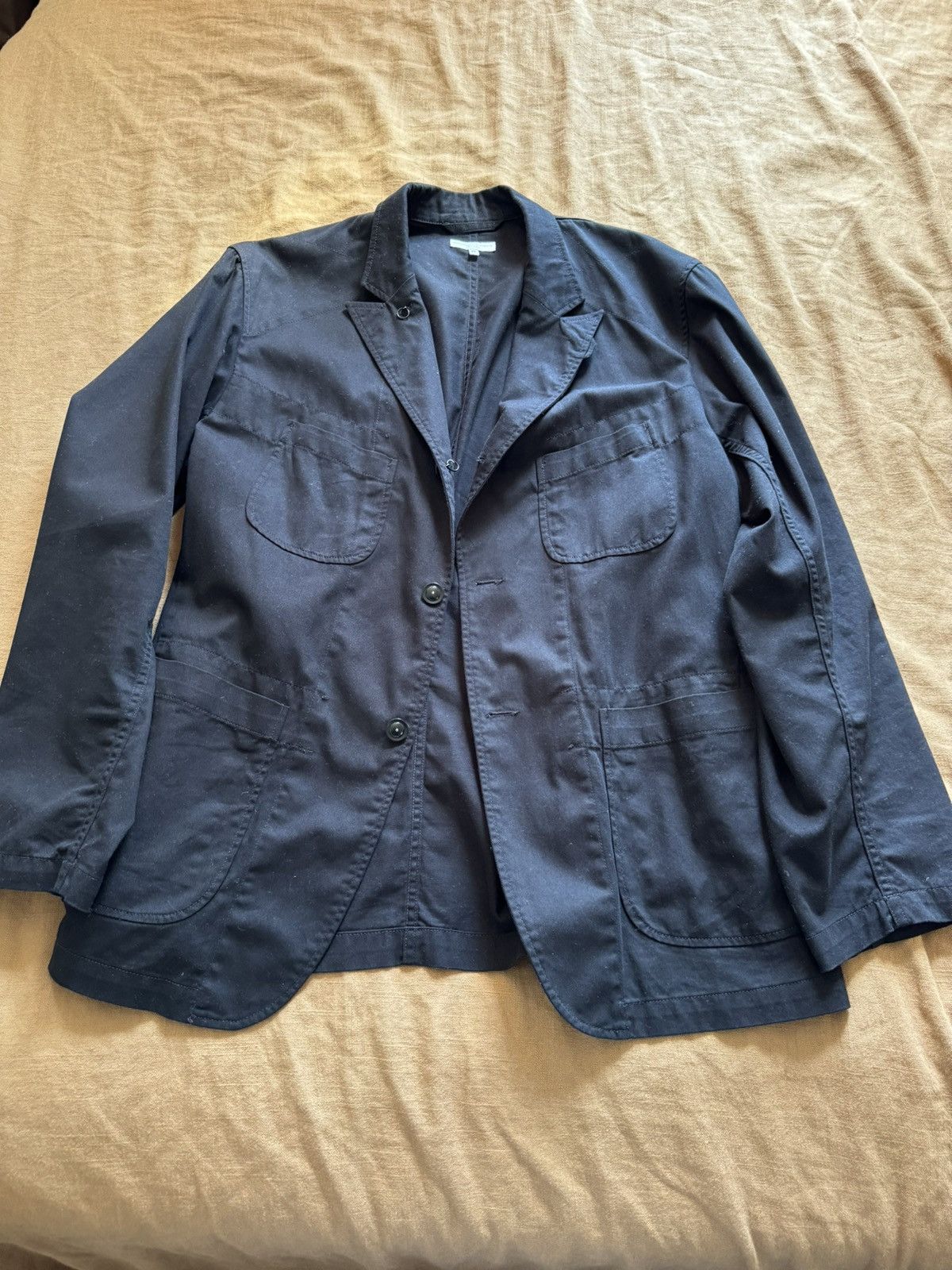 image of Engineered Garments Bedford Jacket in Black, Men's (Size XL)