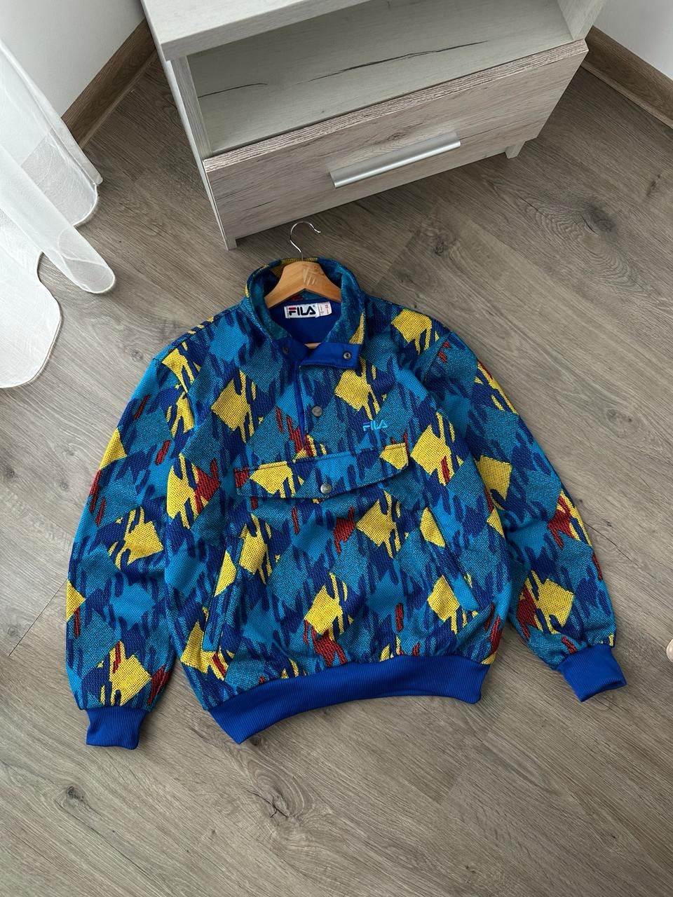 Fila × Vintage Vintage Fila Tech Retro Anorak Pocket Jacket Size US S / EU 44-46 / 1 - 2 Thumbnail