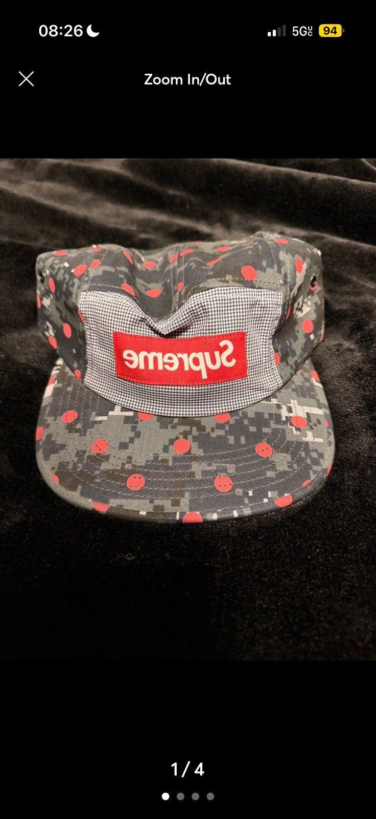 Comme Des Garcons Supreme Camp Hat | Grailed