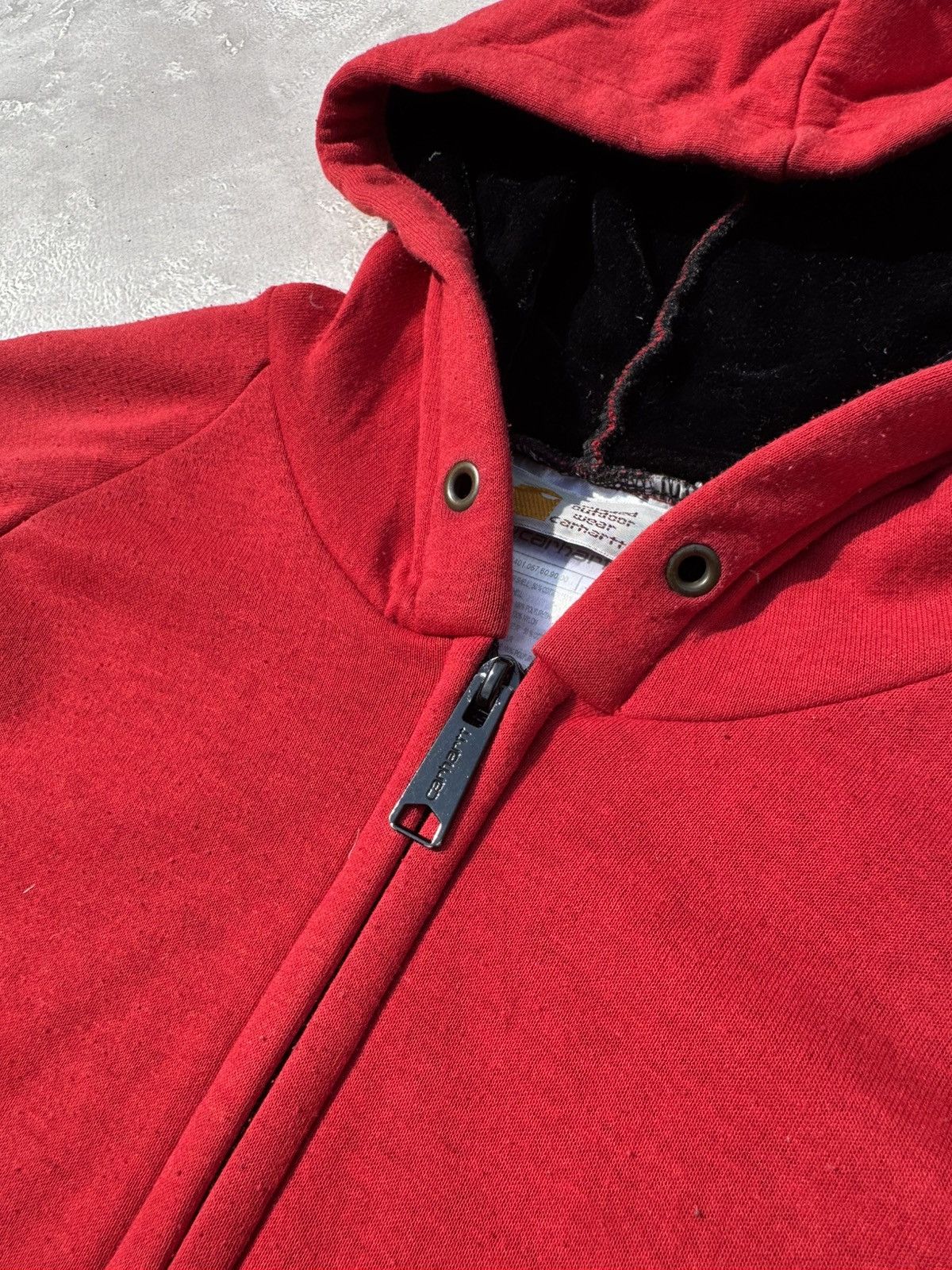 Carhartt Carhartt Thermal Zip Y2k Vintage Hoodie Size M / US 6-8 / IT 42-44 - 7 Thumbnail