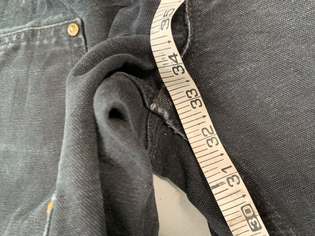 Carhartt Vintage sunfade Carhartt b11 Blk double knee denim Size US 36 / EU 52 - 11 Thumbnail