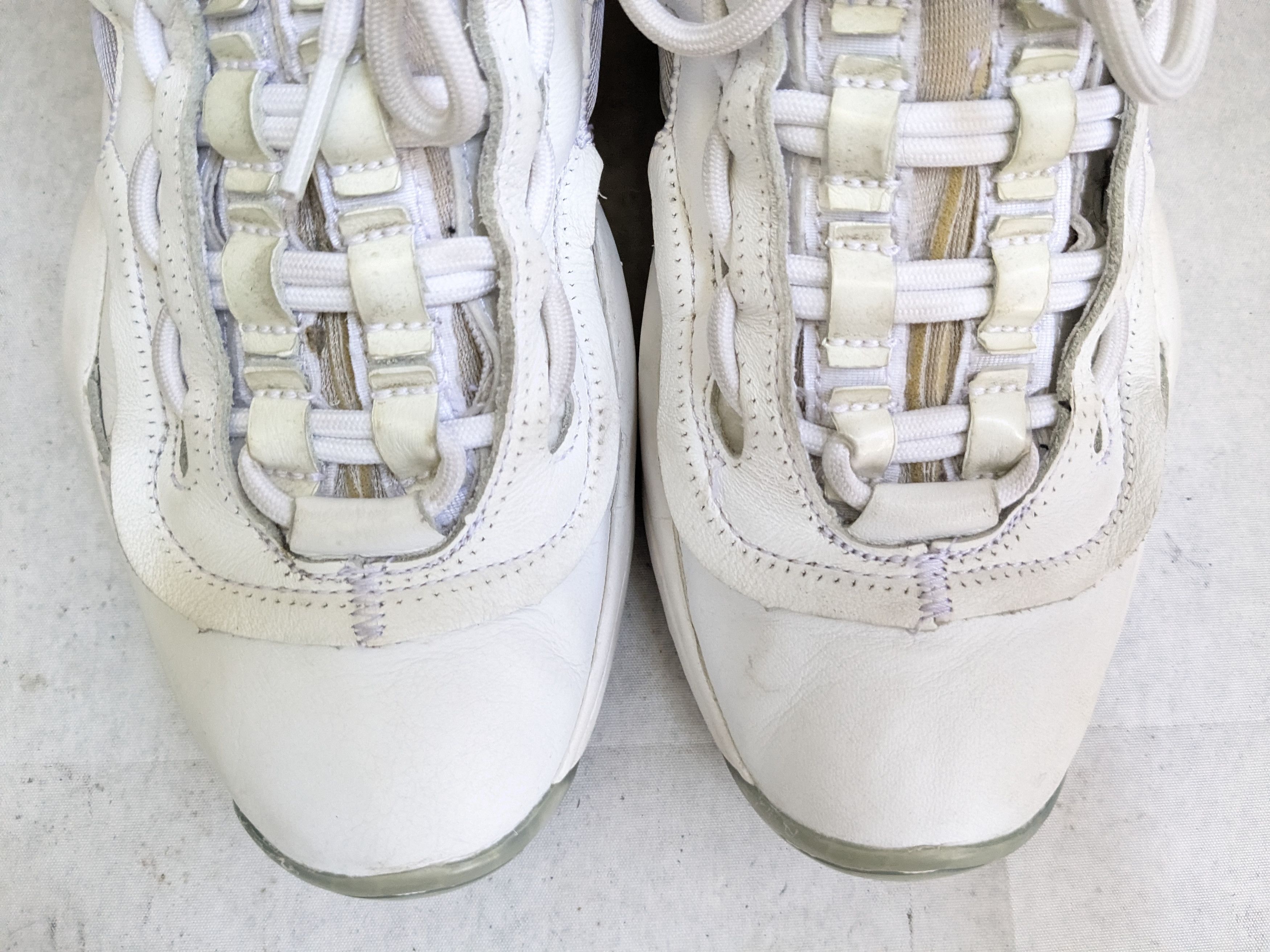 Maison Margiela × Reebok Maison Margiela Reebok Question White 9 High Tops Leather Size US 9 / EU 42 - 5 Thumbnail