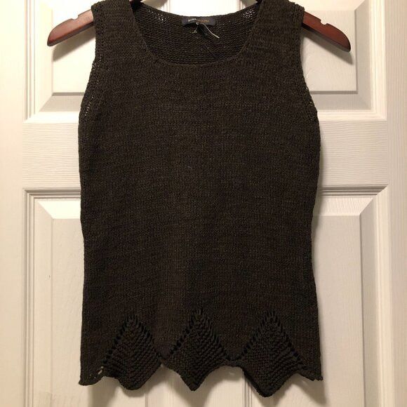 Bcbgmaxazria BCBGmaxazria women's new brown top size: M Size M / US 6-8 / IT 42-44 - 2 Thumbnail