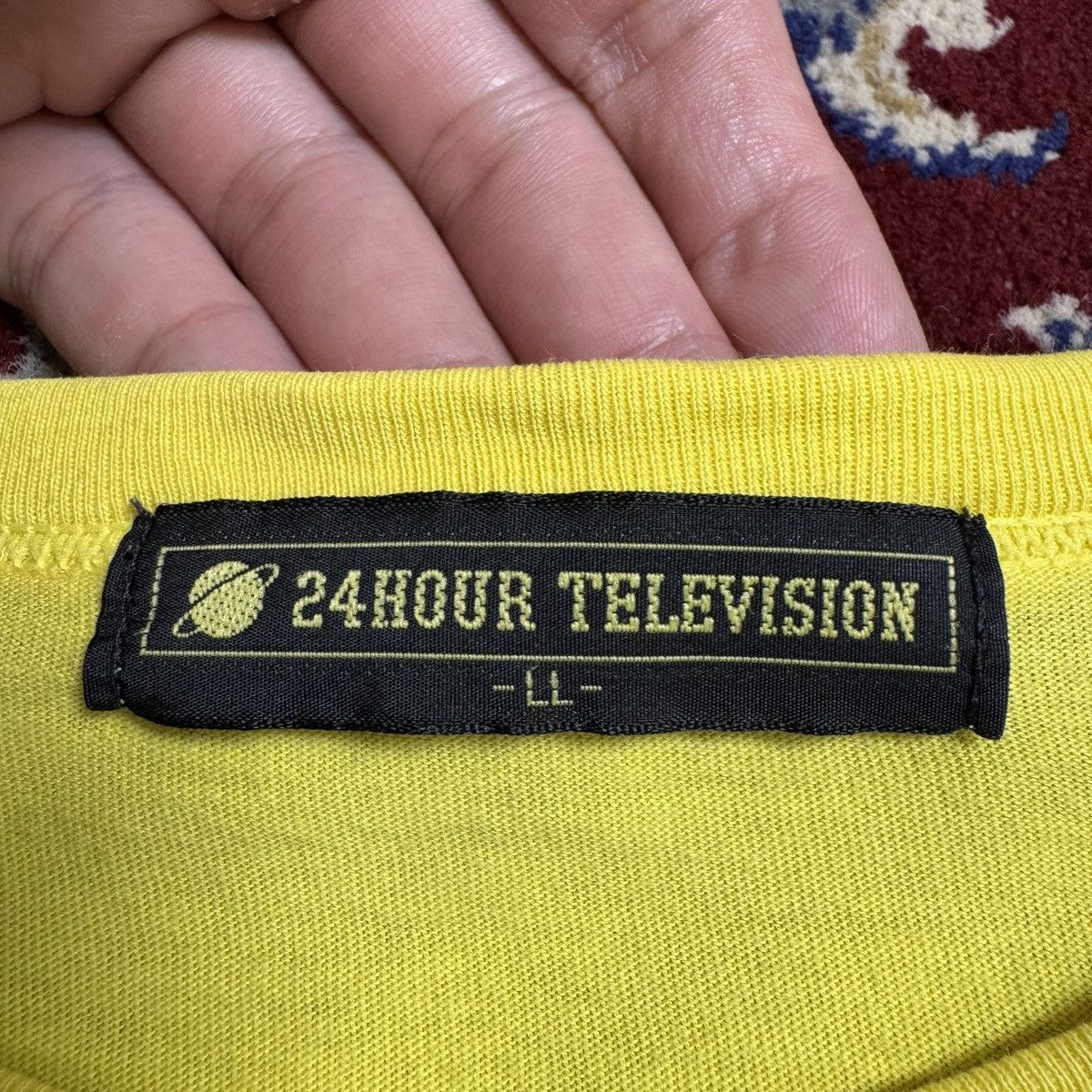 Japanese Brand Yoshitomo Nara x 24 Hour Television tee Japanese Artist y2k Size US L / EU 52-54 / 3 - 5 Thumbnail