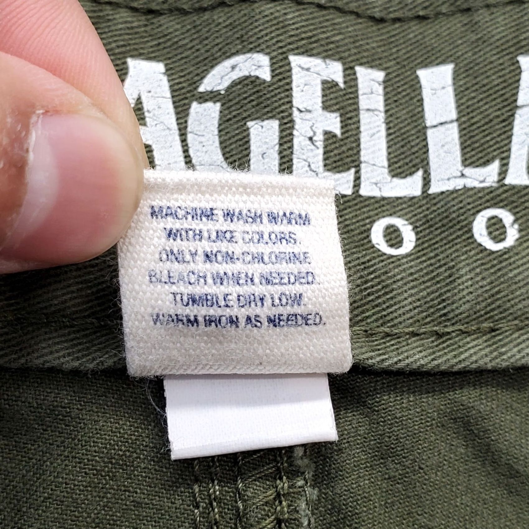 Vintage Magellan Outdoor Shorts Womens Size 35 Green Slash Pockets Belt Loops Fish Gear Size 24" / US 00 / IT 34 - 7 Thumbnail