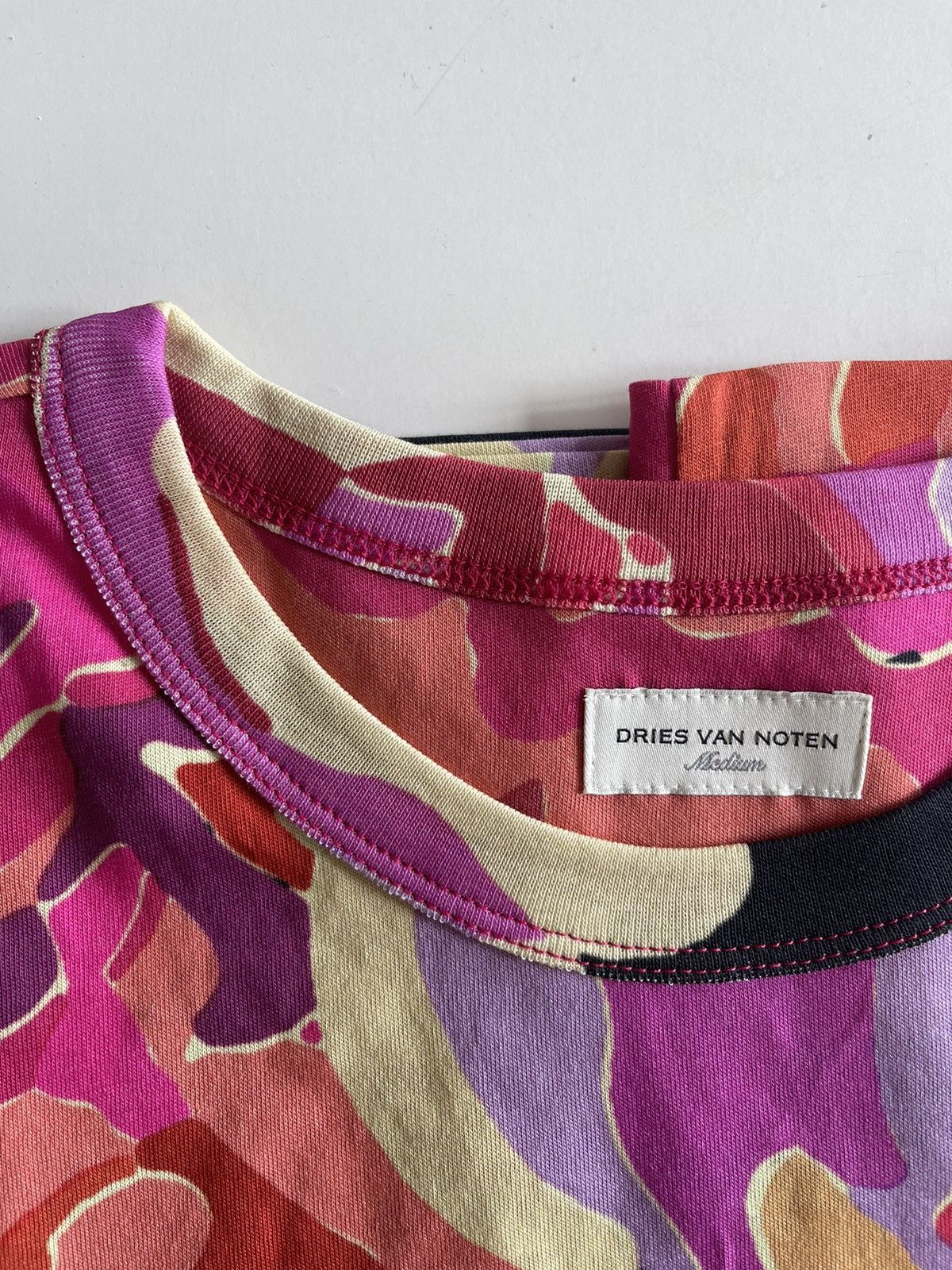 Dries Van Noten Floral Print Cotton Sleeveless Top Size M / US 6-8 / IT 42-44 - 6 Thumbnail