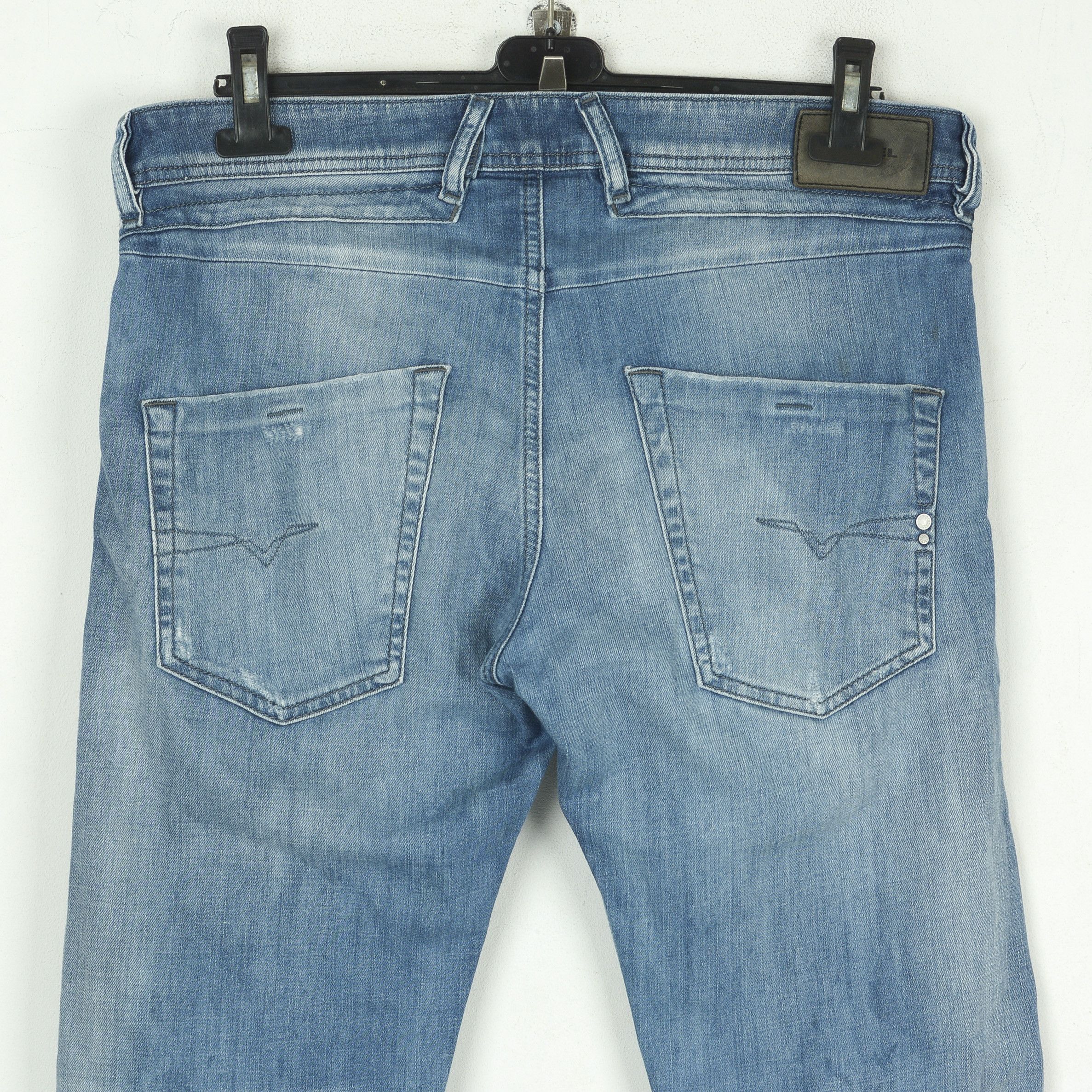 Diesel Belther W33 L32 Regular Slim Tapered Fit Jeans Denim Pants Size US 33 - 5 Thumbnail
