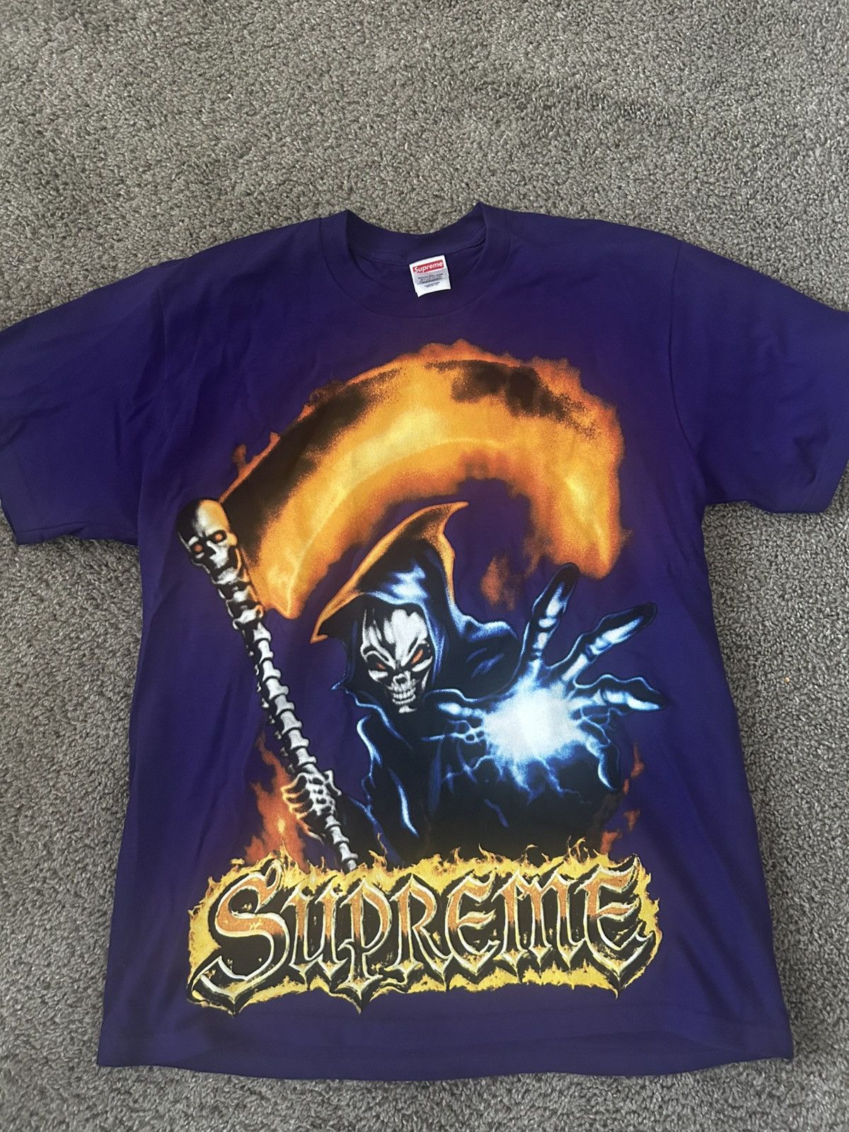 Supreme SS26 Grim reaper T-shirt Size US M / EU 48-50 / 2 - 2 Thumbnail
