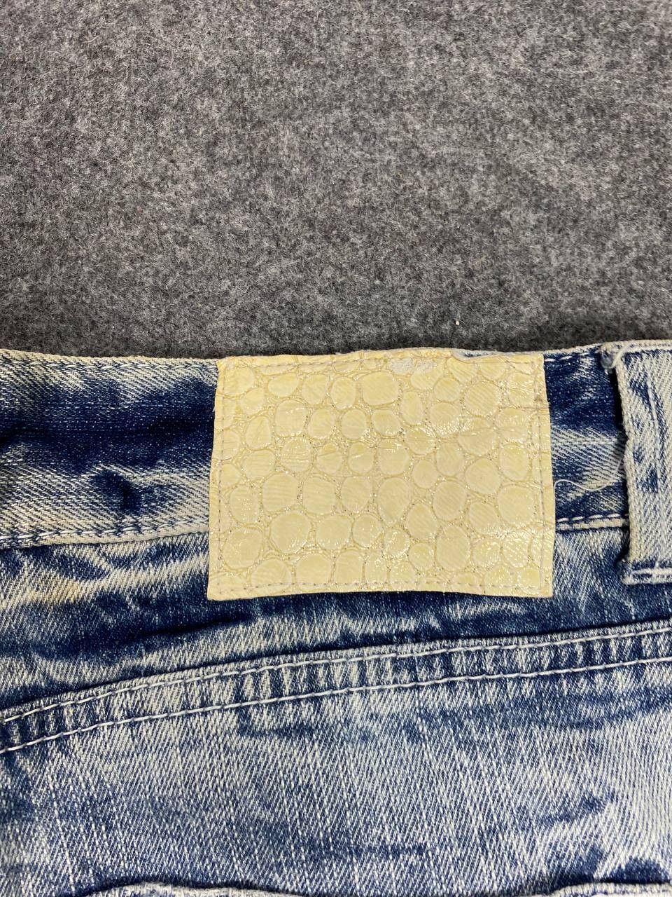 Japanese Brand rush hour japanese brand acid wash denim Size 31" - 6 Thumbnail