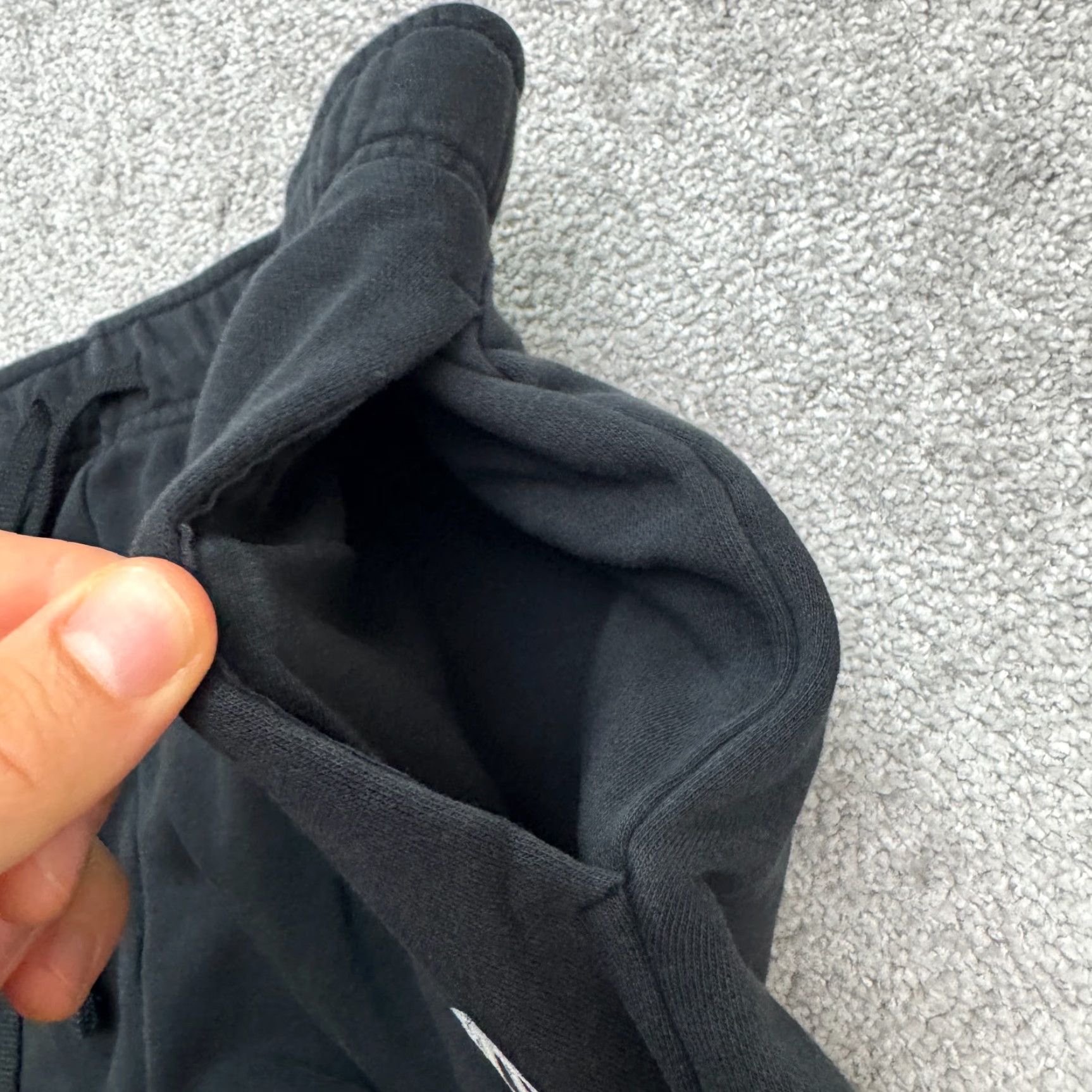 Nike Nike Jogger Sweatpants Adult Large Black Fleece Casual Activewear Size US 33 - 3 Thumbnail
