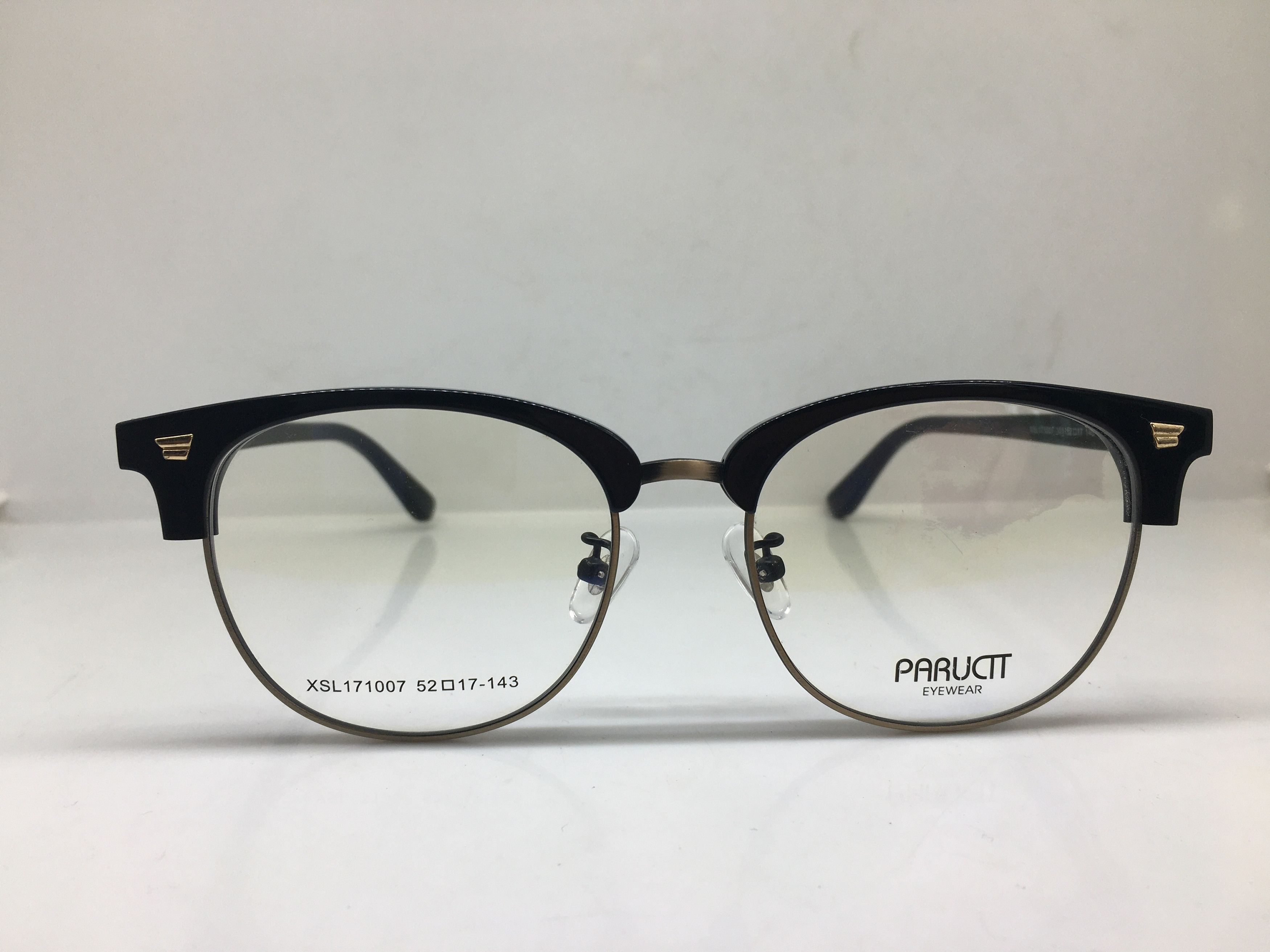 Other Paructt Black Copper Malcolm X Eyeglasses Frame Size ONE SIZE - 1 Thumbnail
