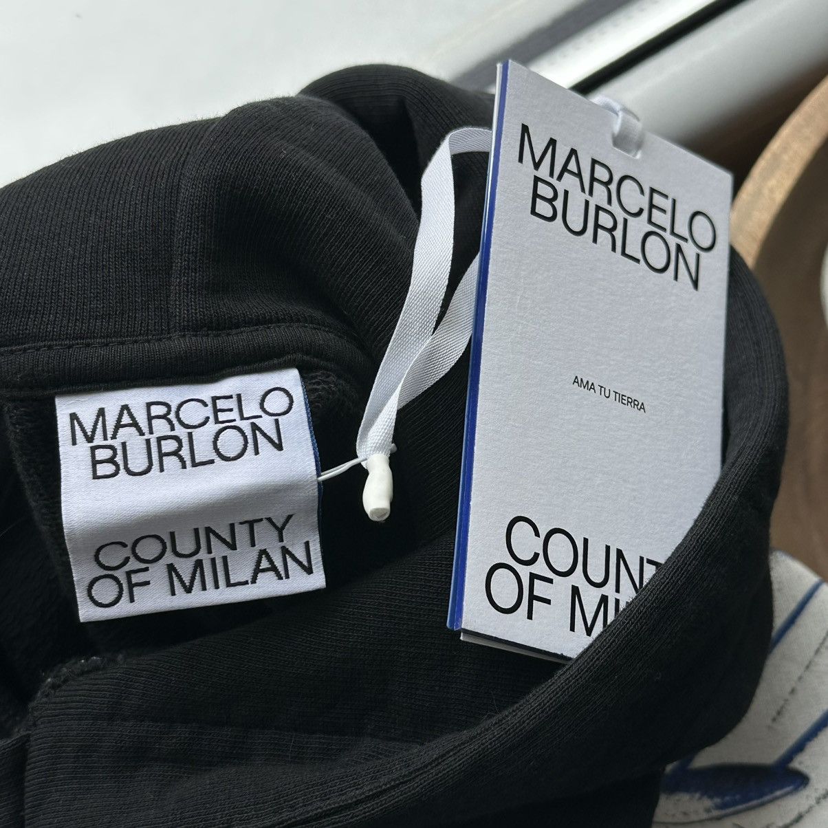 Marcelo Burlon Hoodie Marcelo Burlon Icon Wings Blue White Black Size US M / EU 48-50 / 2 - 5 Thumbnail