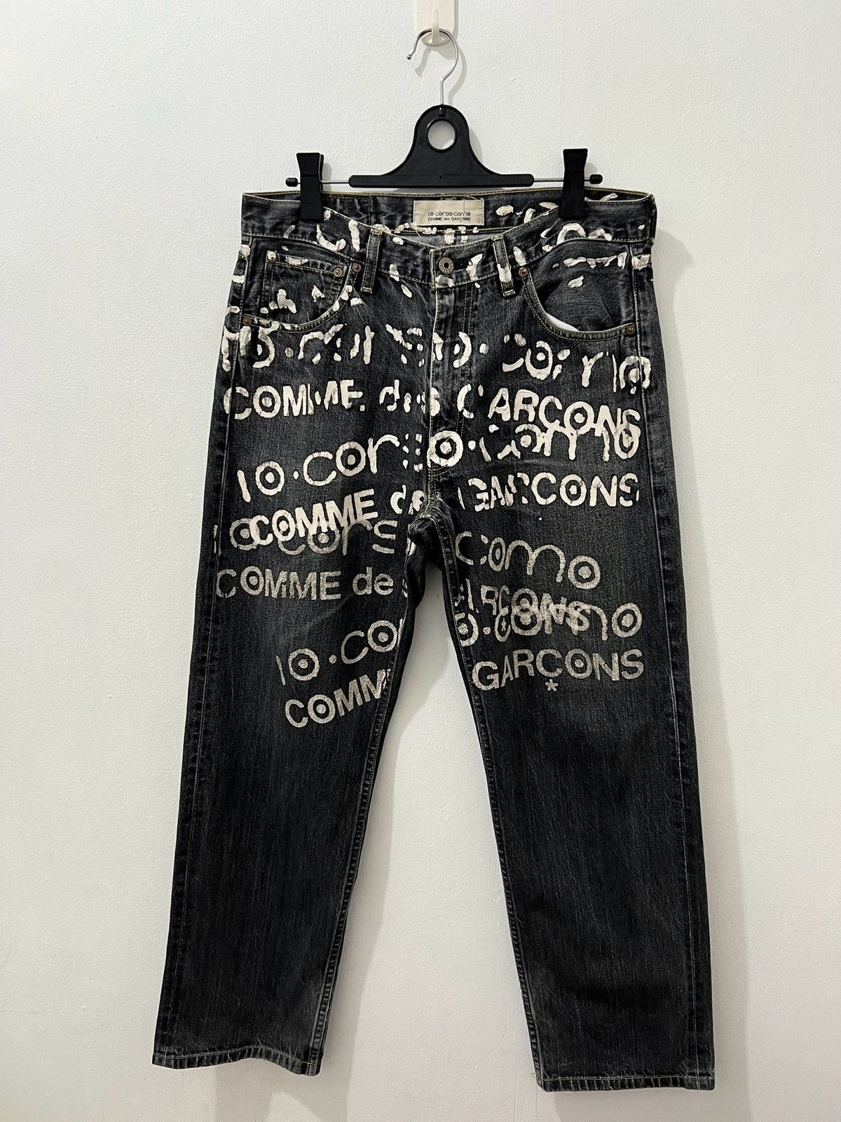 Junya Watanabe JW CDG Man x 10 Corso Como - S/S03 Hand Painted