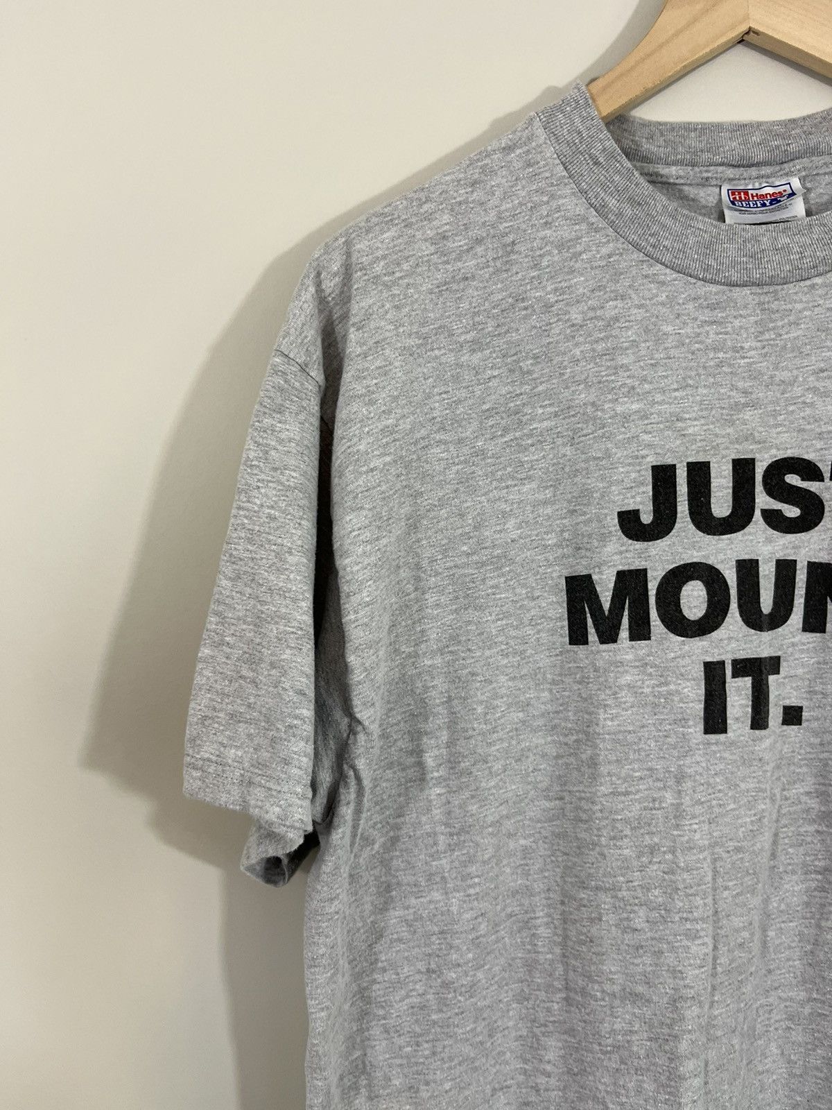 Vintage Vintage Nike Parody Just Mount It Sex Joke Tee Size US XL / EU 56 / 4 - 4 Thumbnail