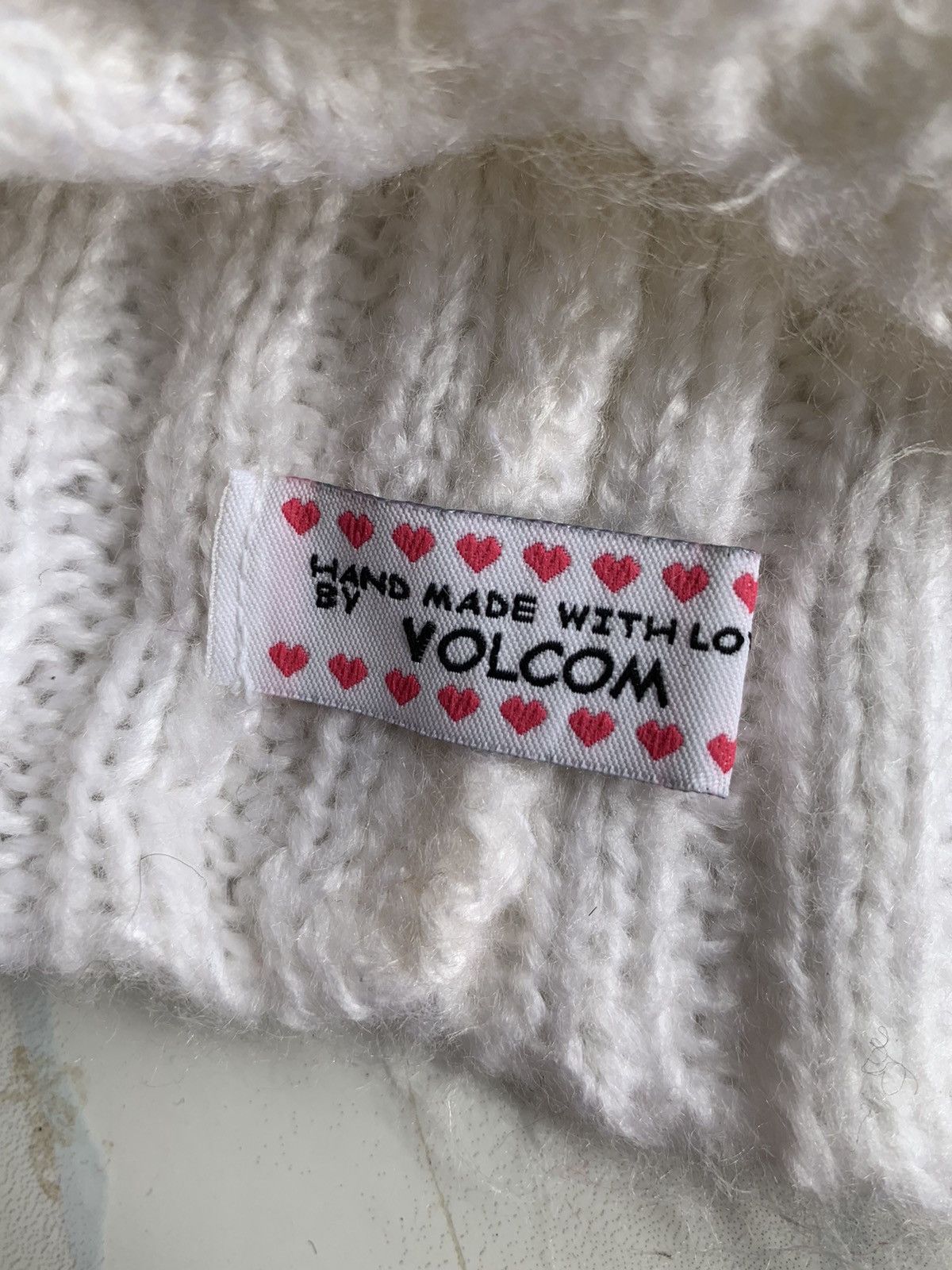 Handmade × Volcom Volcom Handmade Knit crochet Rare Hairy distressed beanie Size ONE SIZE - 14 Thumbnail